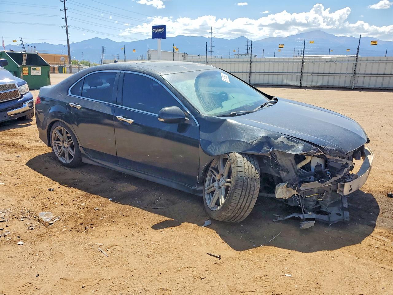 2012 Acura Tsx Se Черный vin: JH4CU2F84CC021297