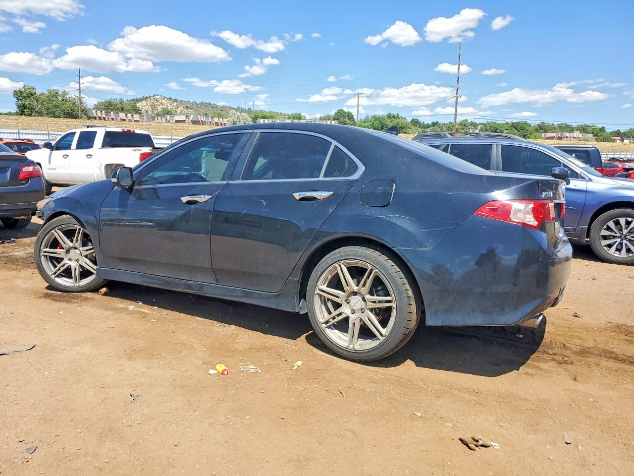 2012 Acura Tsx Se Черный vin: JH4CU2F84CC021297