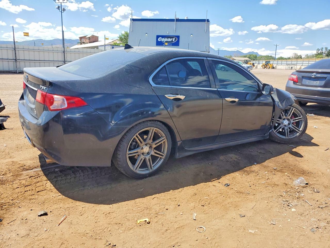2012 Acura Tsx Se Черный vin: JH4CU2F84CC021297