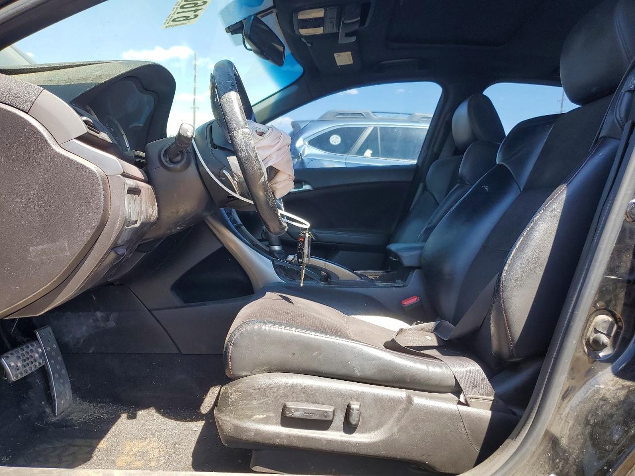 2012 Acura Tsx Se Черный vin: JH4CU2F84CC021297