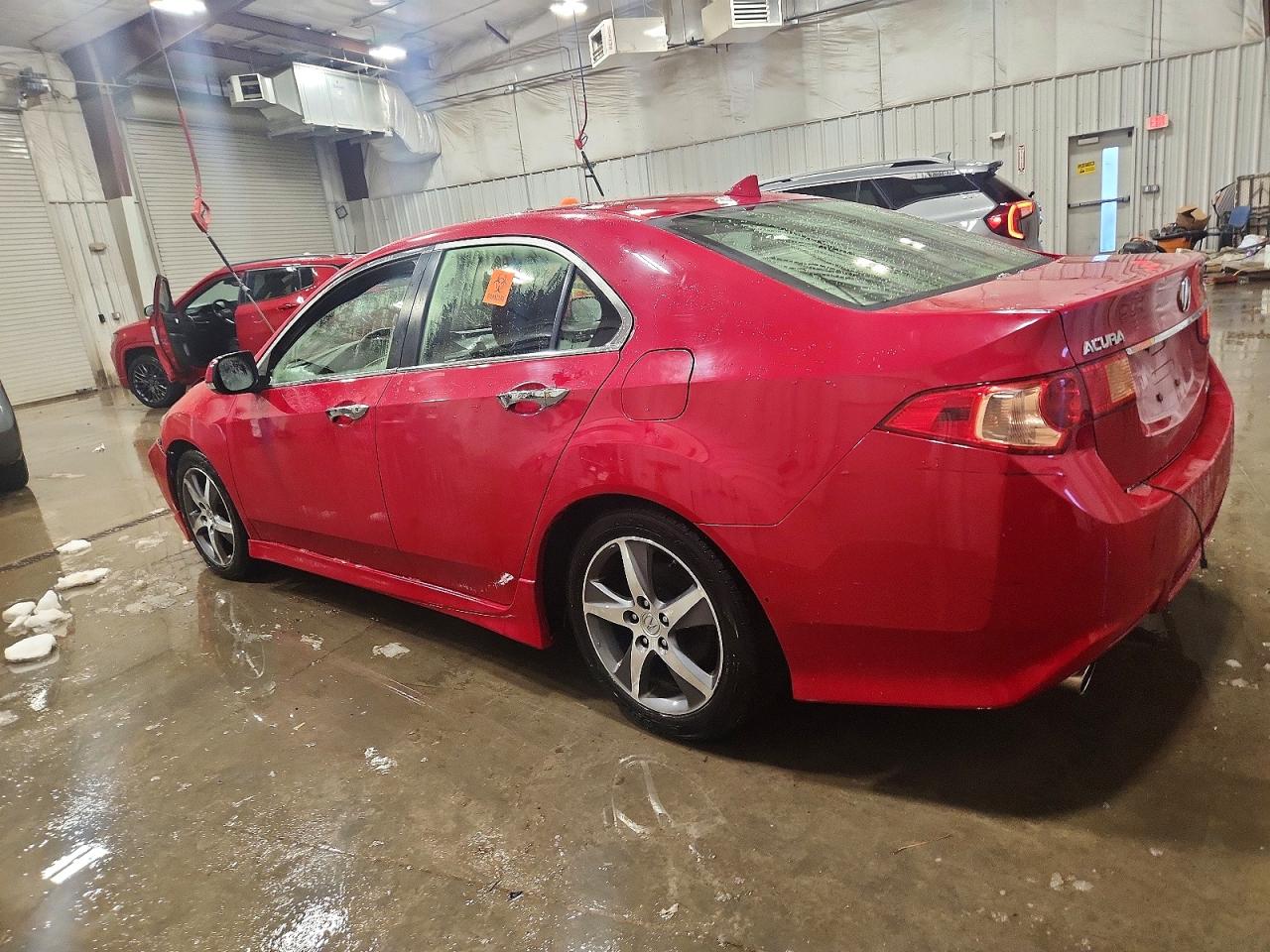 2012 Acura Tsx Se Red vin: JH4CU2F84CC026340