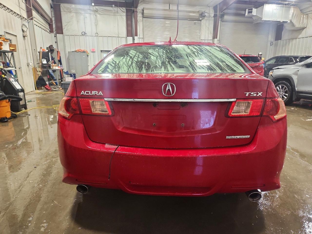 2012 Acura Tsx Se Red vin: JH4CU2F84CC026340