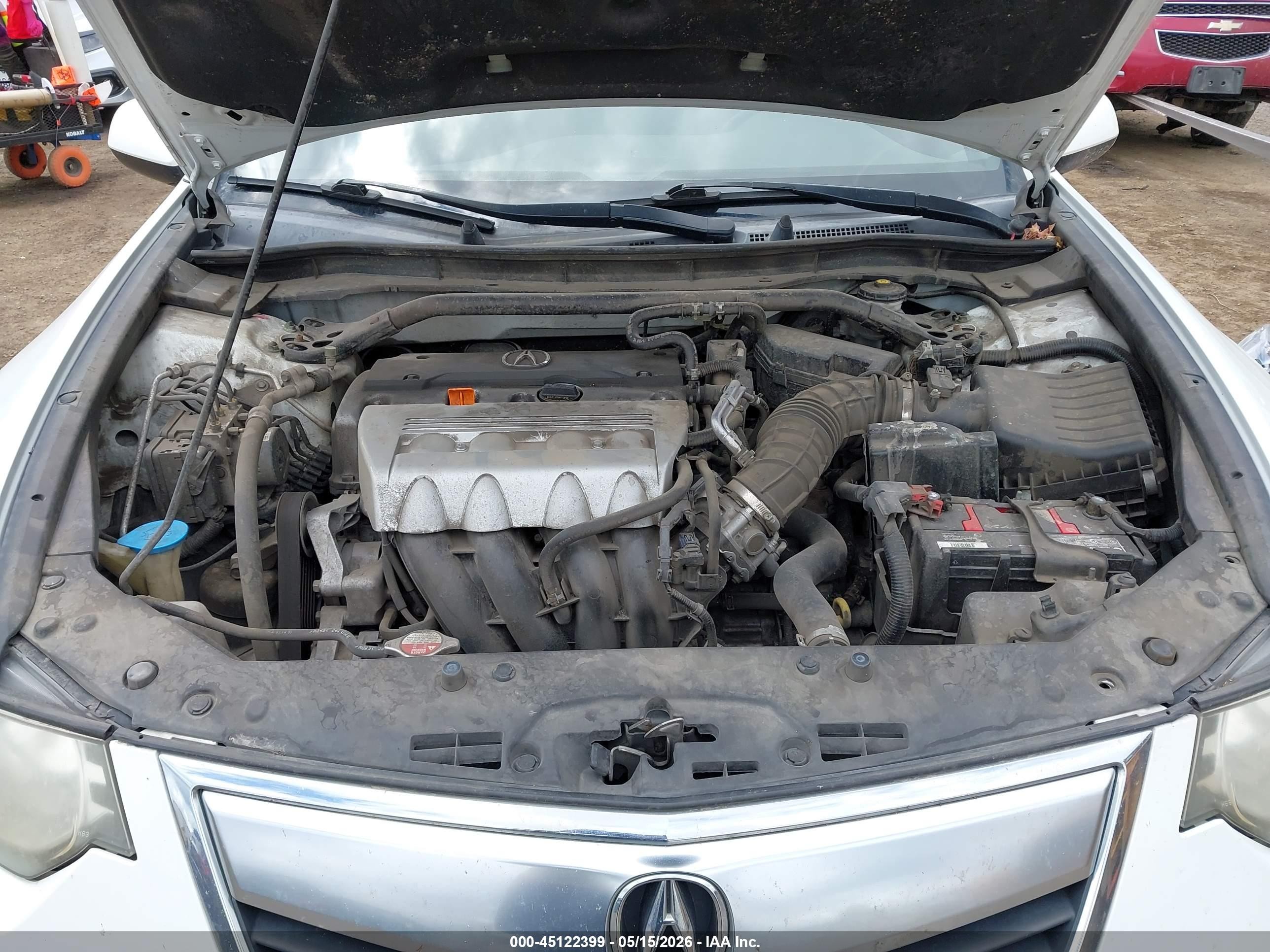 2013 Acura Tsx 2.4 White vin: JH4CU2F84DC003187