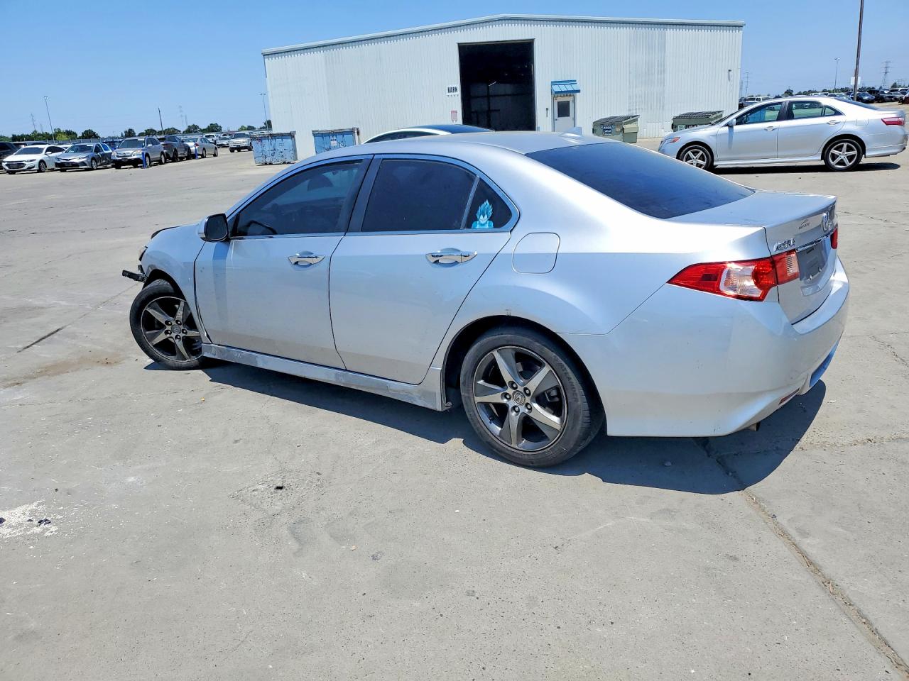 2013 Acura Tsx Se Silver vin: JH4CU2F84DC011662