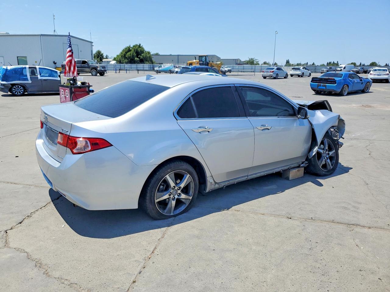 2013 Acura Tsx Se Silver vin: JH4CU2F84DC011662