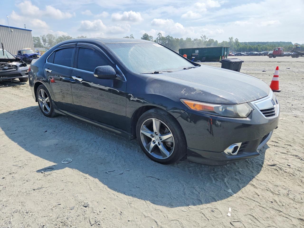 2012 Acura Tsx Se Black vin: JH4CU2F85CC004444