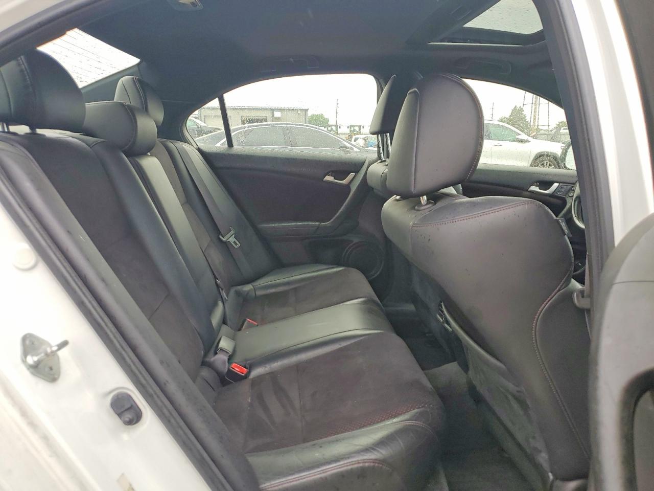 2014 Acura Tsx Se White vin: JH4CU2F85EC000865
