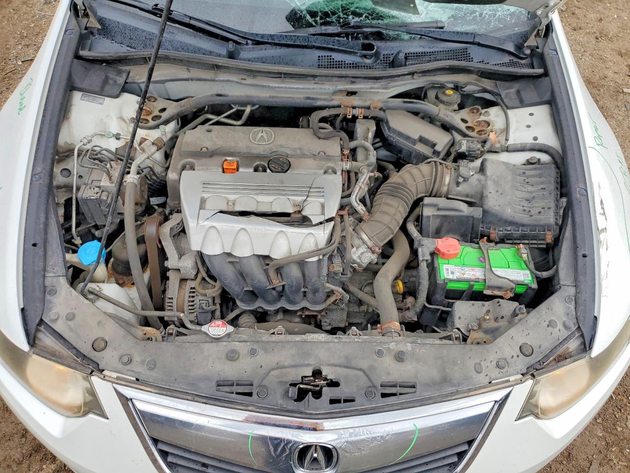 2014 Acura Tsx Se White vin: JH4CU2F85EC000865