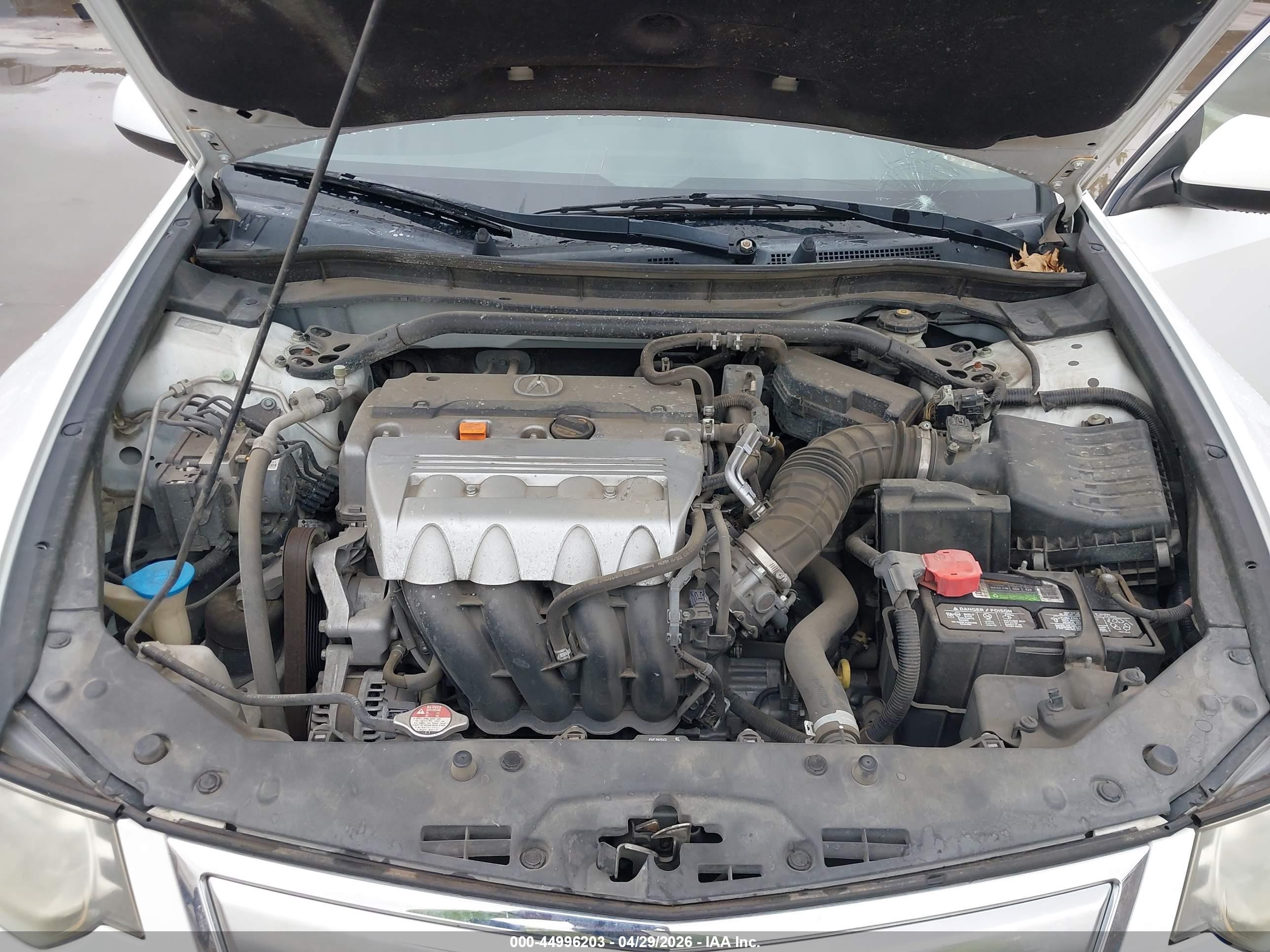 2012 Acura Tsx 2.4 Белый vin: JH4CU2F86CC004338