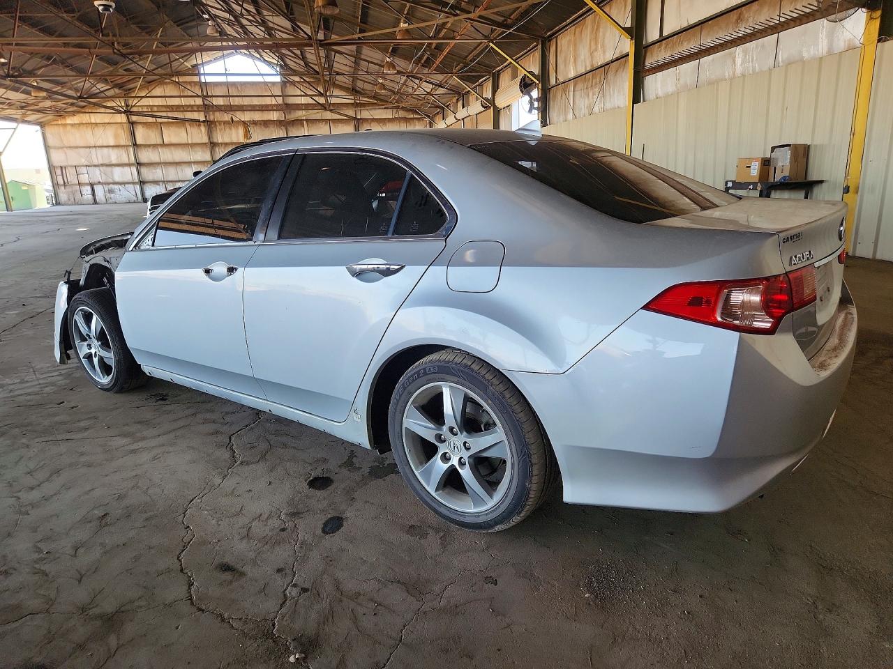 2012 Acura Tsx Se Silver vin: JH4CU2F87CC011072