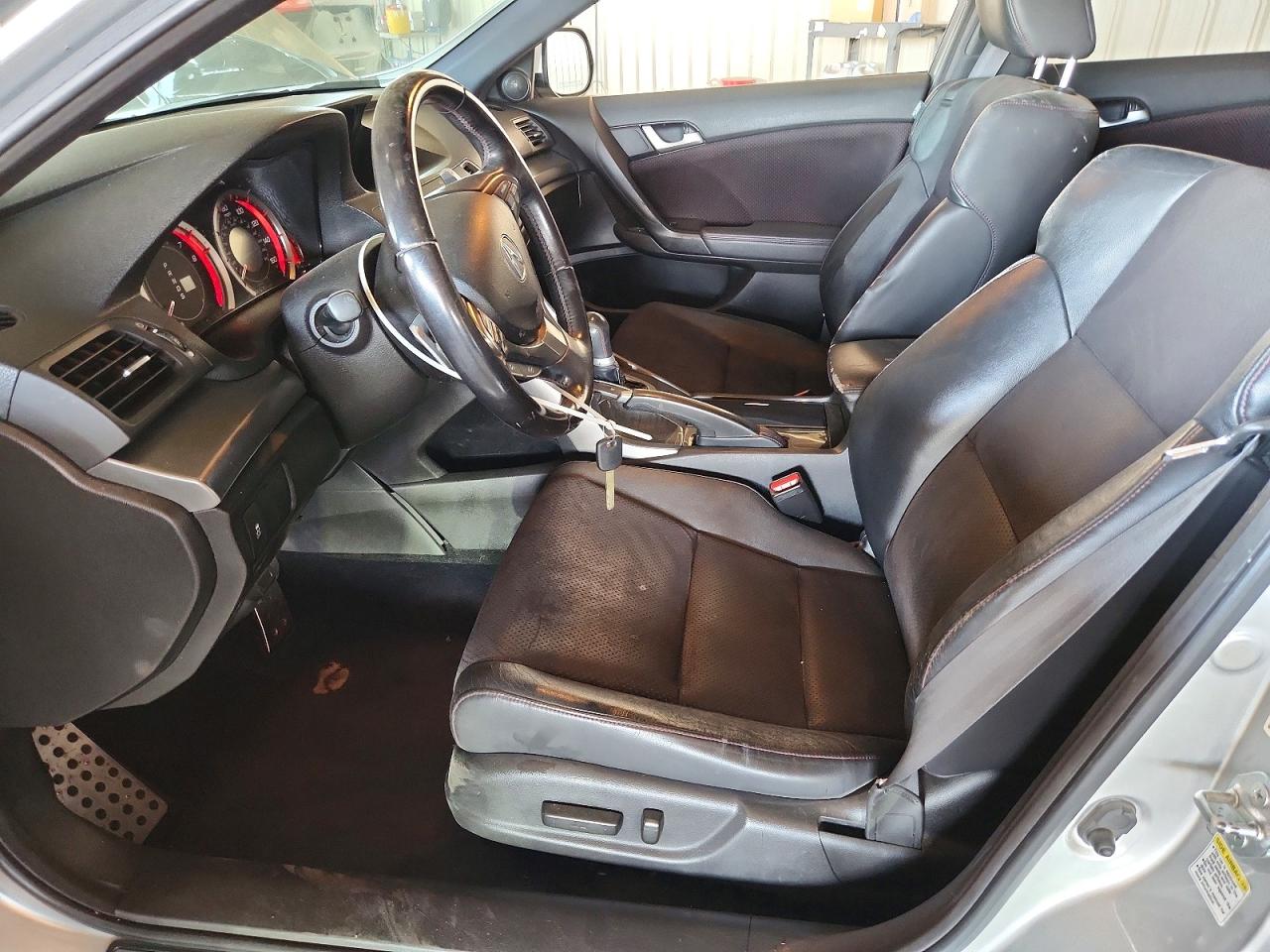 2012 Acura Tsx Se Silver vin: JH4CU2F87CC011072