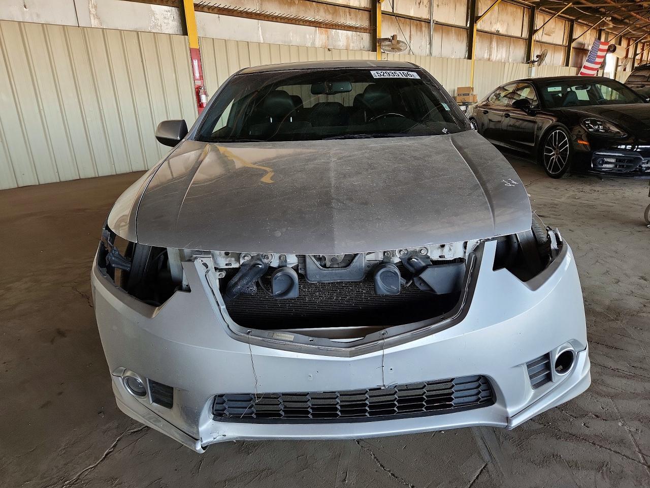 2012 Acura Tsx Se Silver vin: JH4CU2F87CC011072