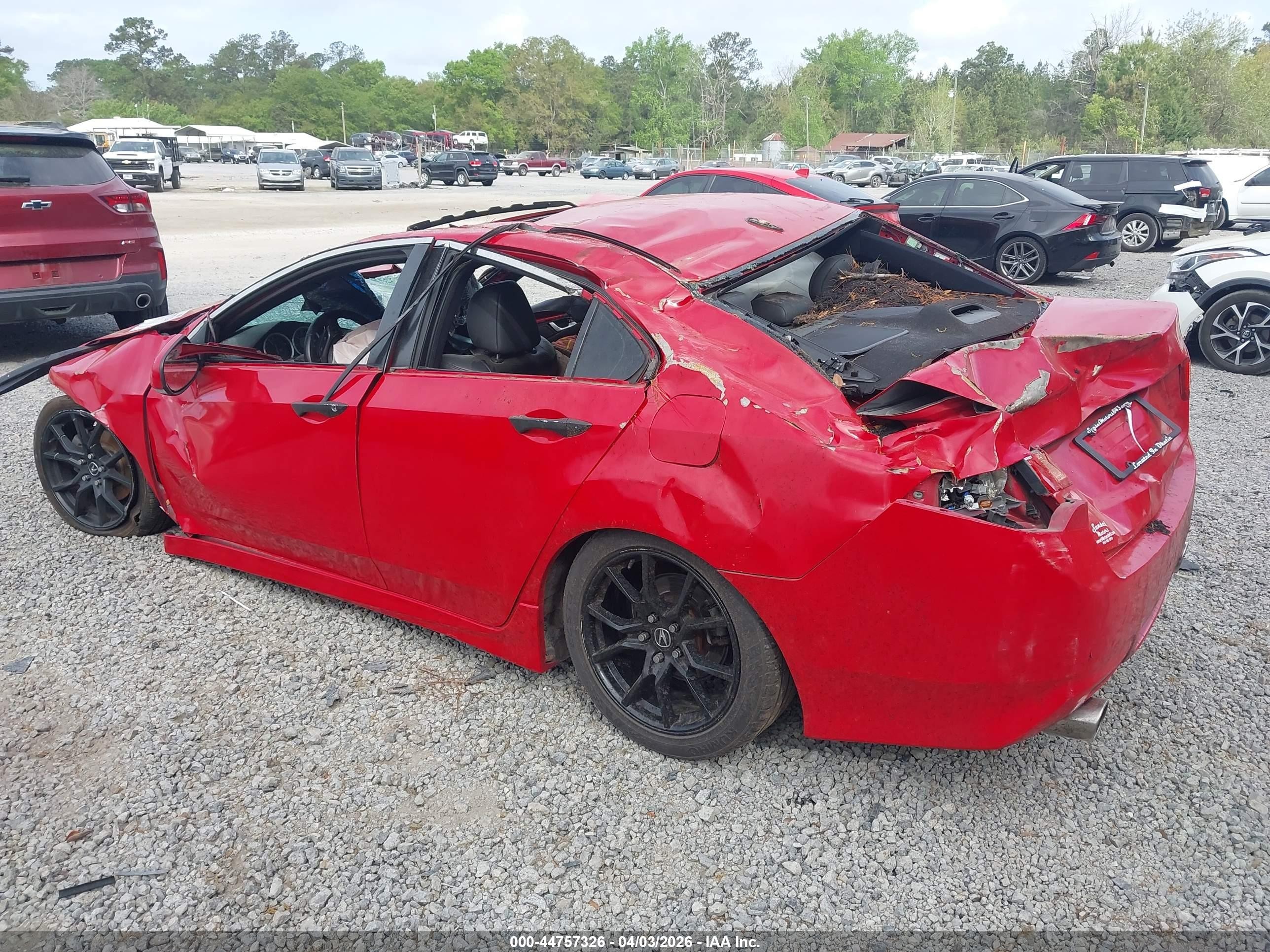 2012 Acura Tsx 2.4 Red vin: JH4CU2F87CC016210