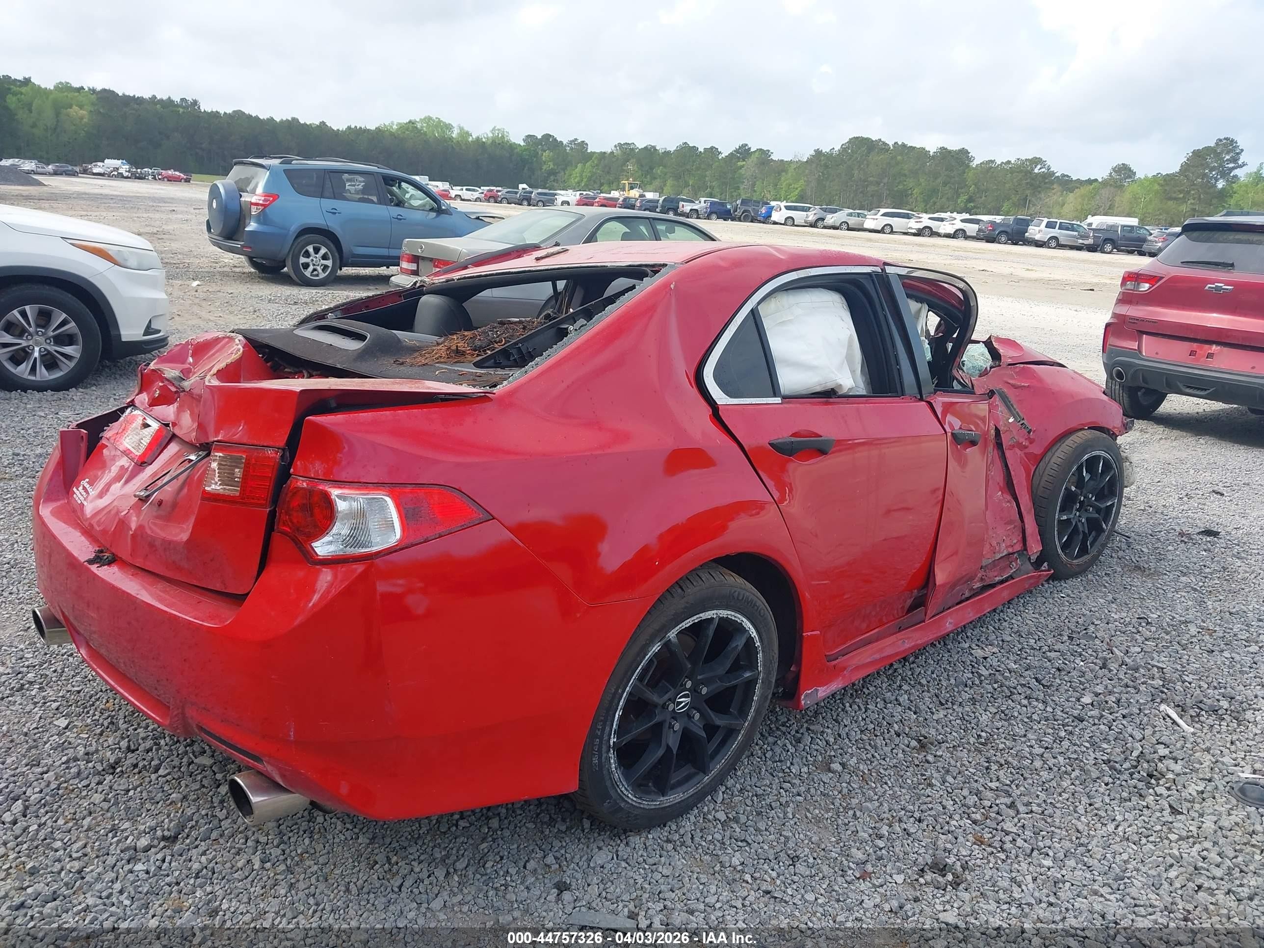 2012 Acura Tsx 2.4 Red vin: JH4CU2F87CC016210