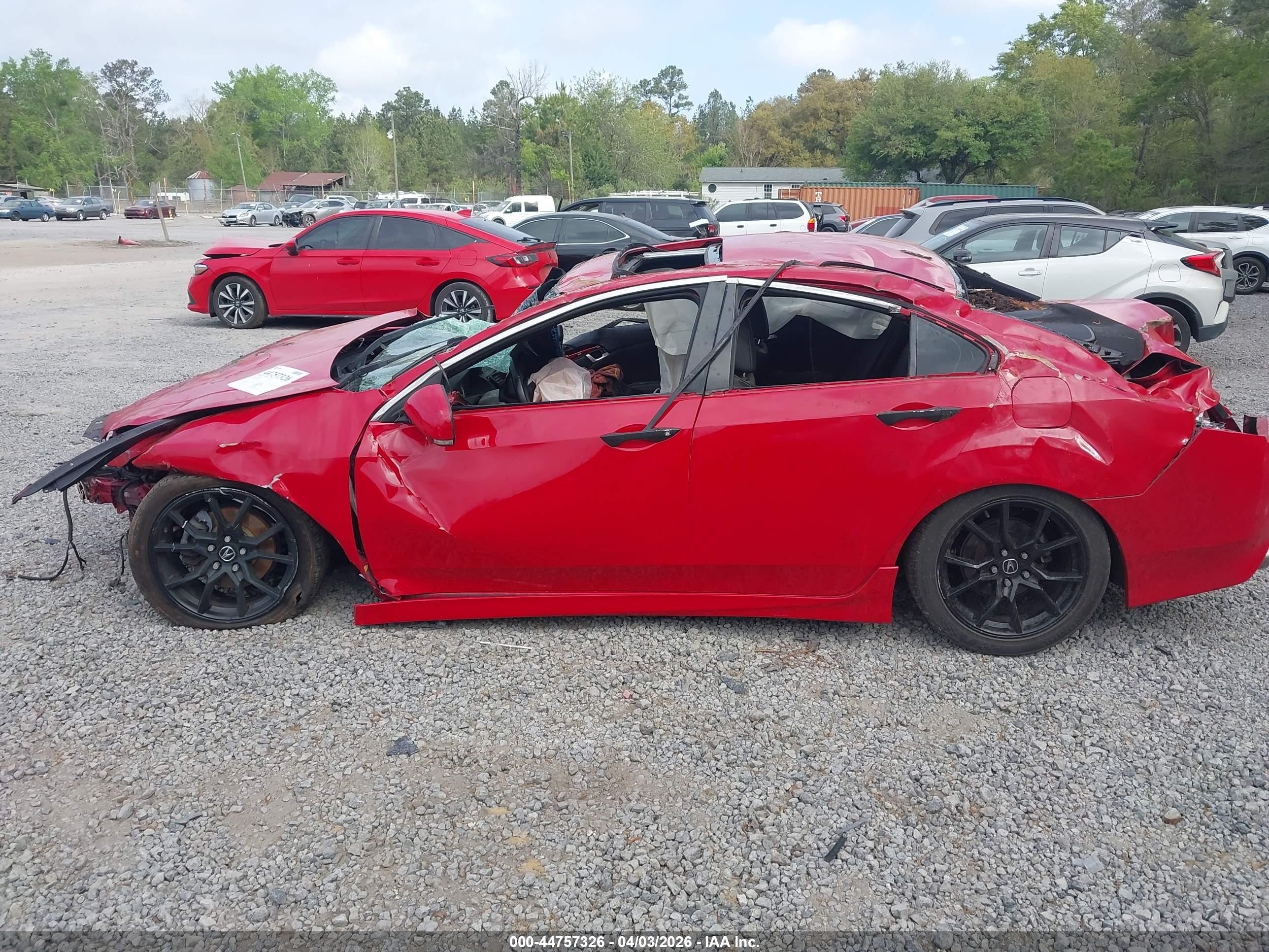 2012 Acura Tsx 2.4 Red vin: JH4CU2F87CC016210