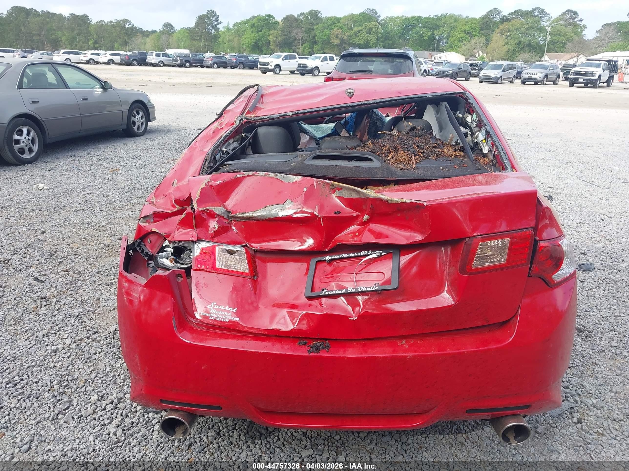 2012 Acura Tsx 2.4 Red vin: JH4CU2F87CC016210