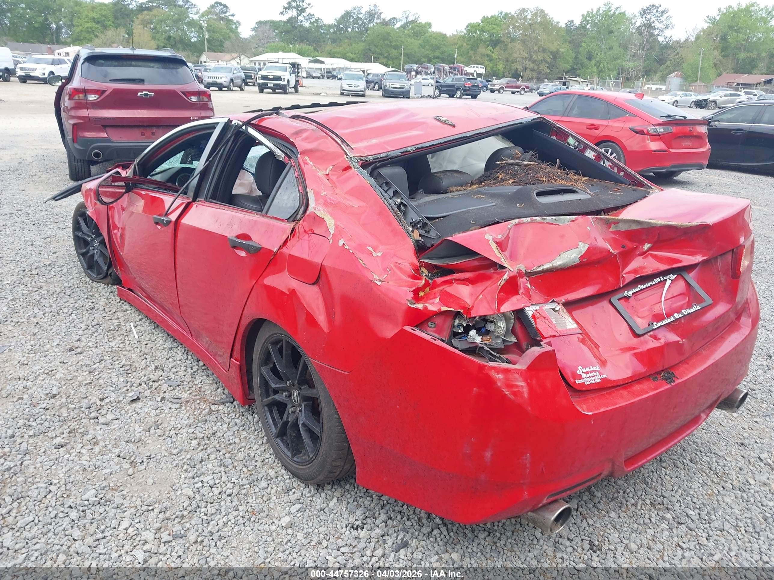 2012 Acura Tsx 2.4 Red vin: JH4CU2F87CC016210