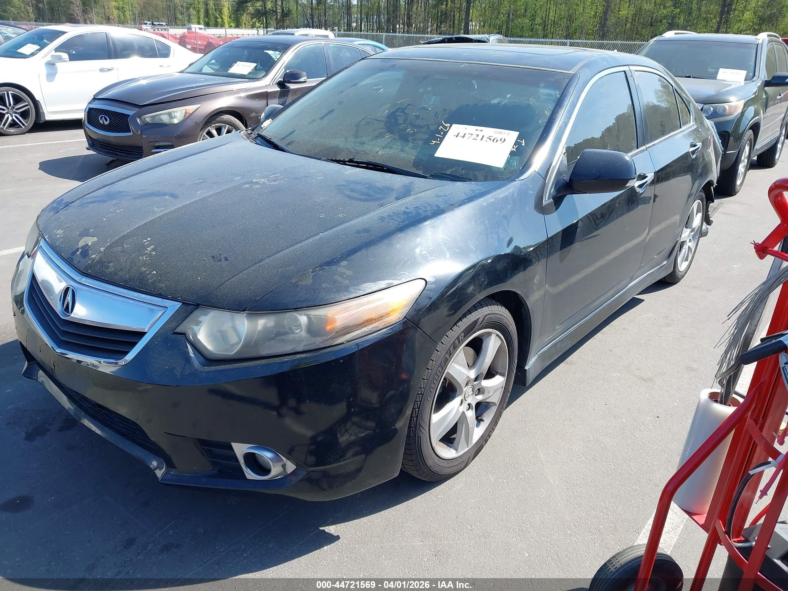 2014 Acura Tsx 2.4 Black vin: JH4CU2F87EC001905