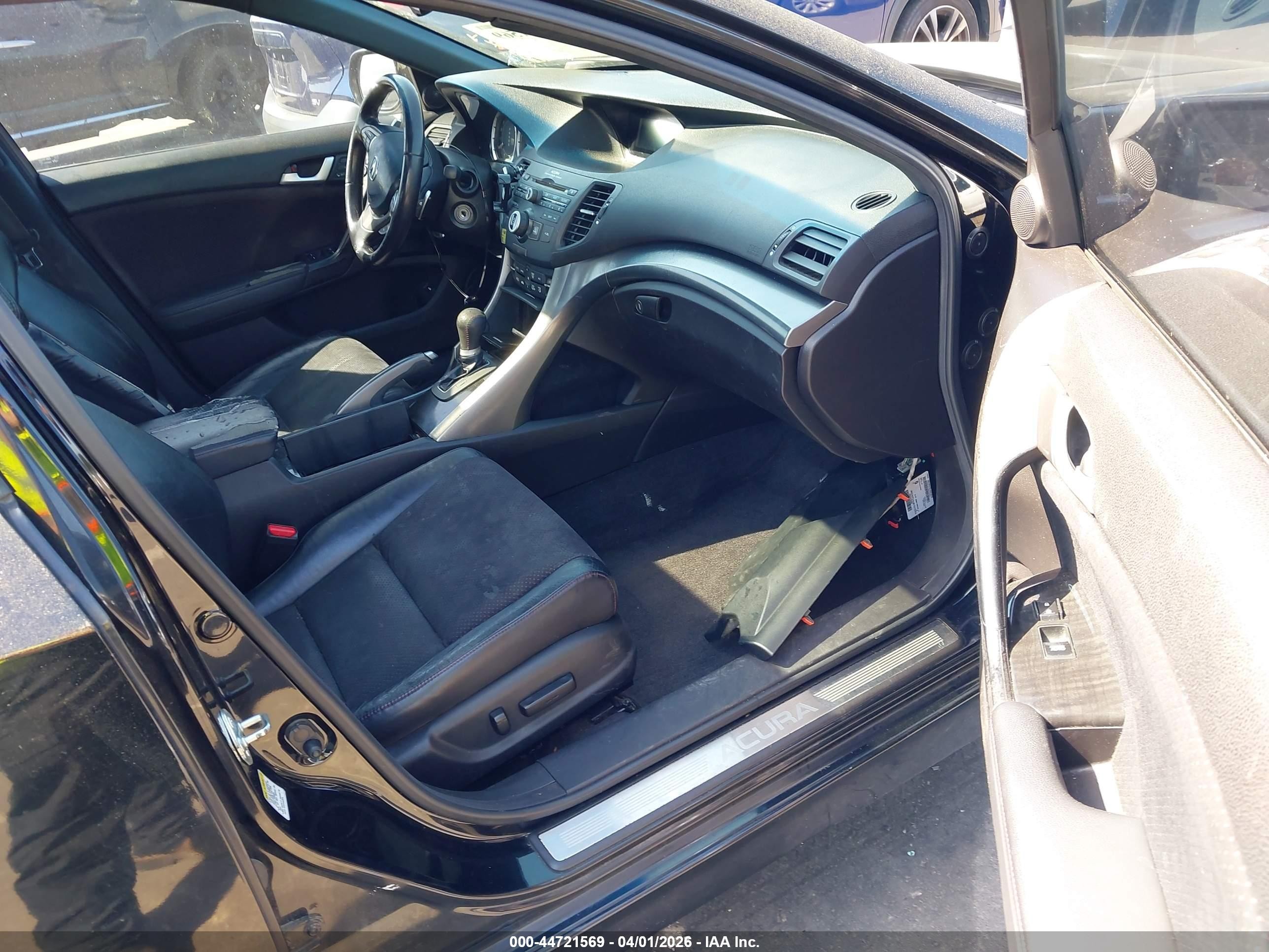 2014 Acura Tsx 2.4 Black vin: JH4CU2F87EC001905