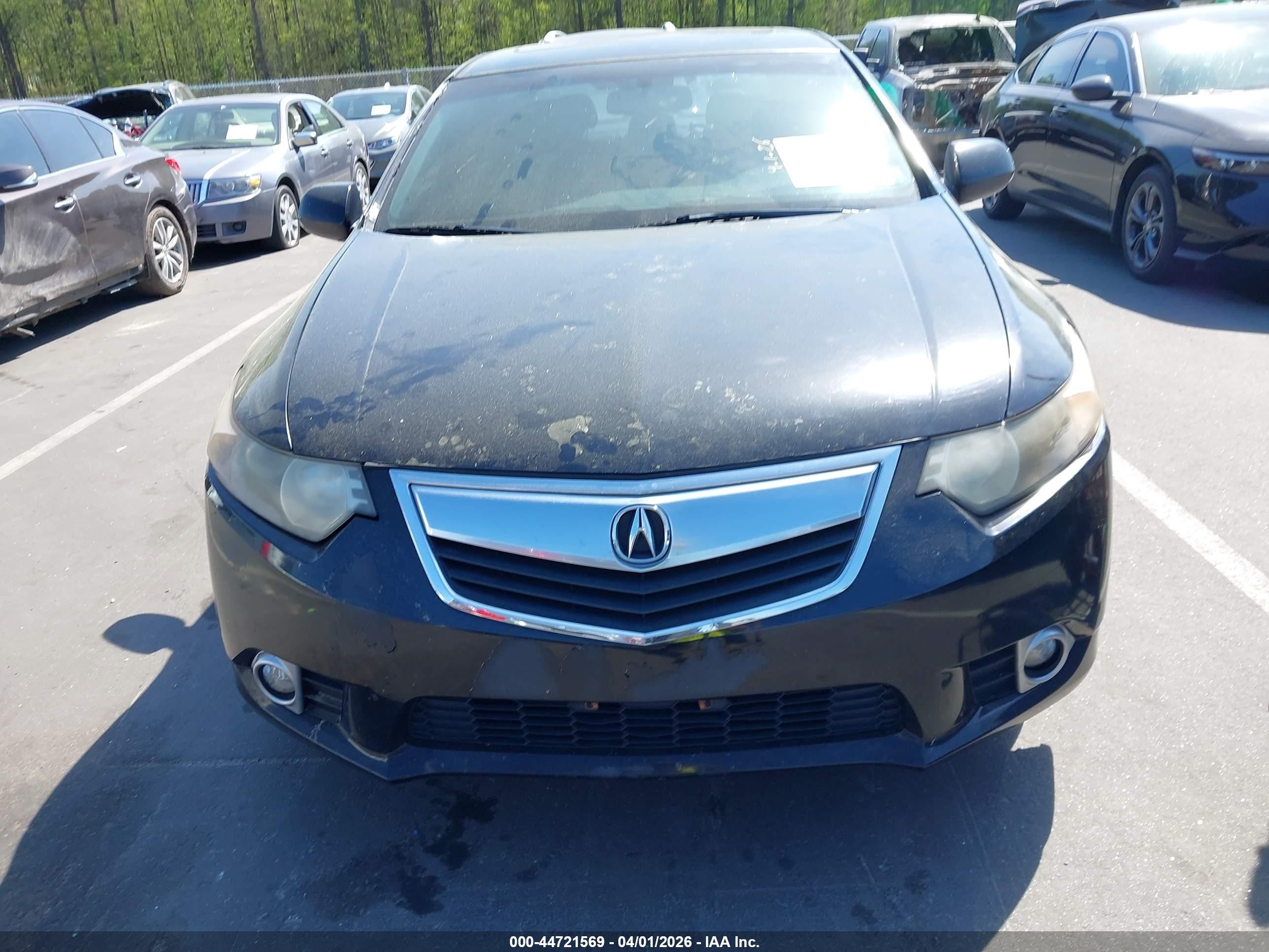 2014 Acura Tsx 2.4 Black vin: JH4CU2F87EC001905