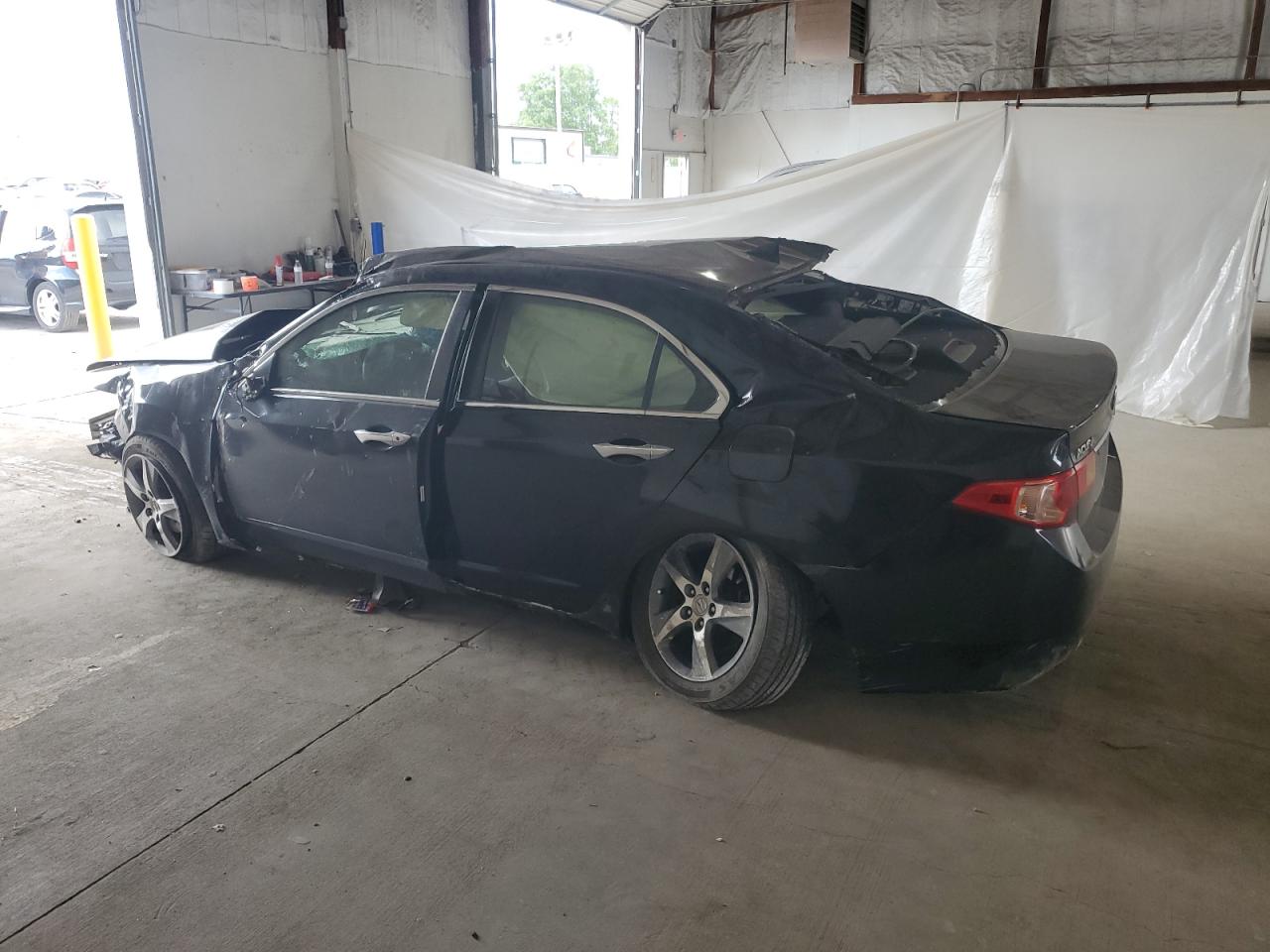 2012 Acura Tsx Se Black vin: JH4CU2F88CC021349