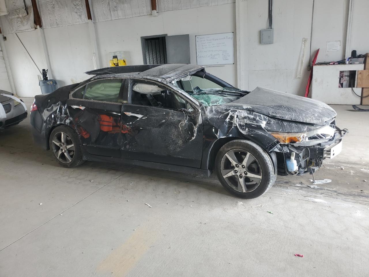 2012 Acura Tsx Se Black vin: JH4CU2F88CC021349
