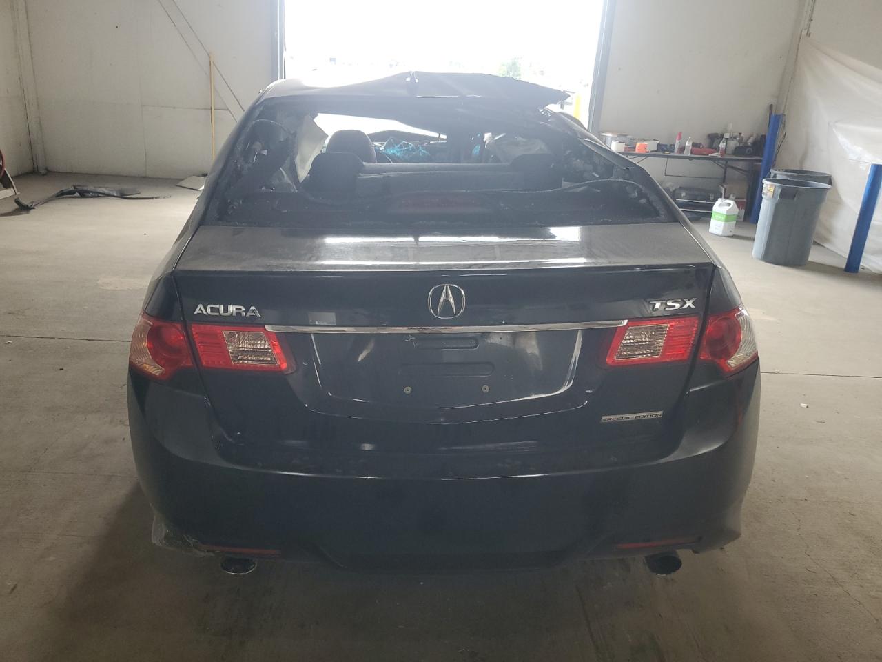 2012 Acura Tsx Se Black vin: JH4CU2F88CC021349