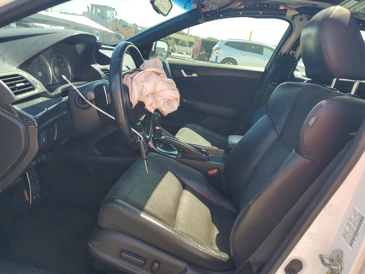 2013 Acura Tsx Se Белый vin: JH4CU2F88DC000454