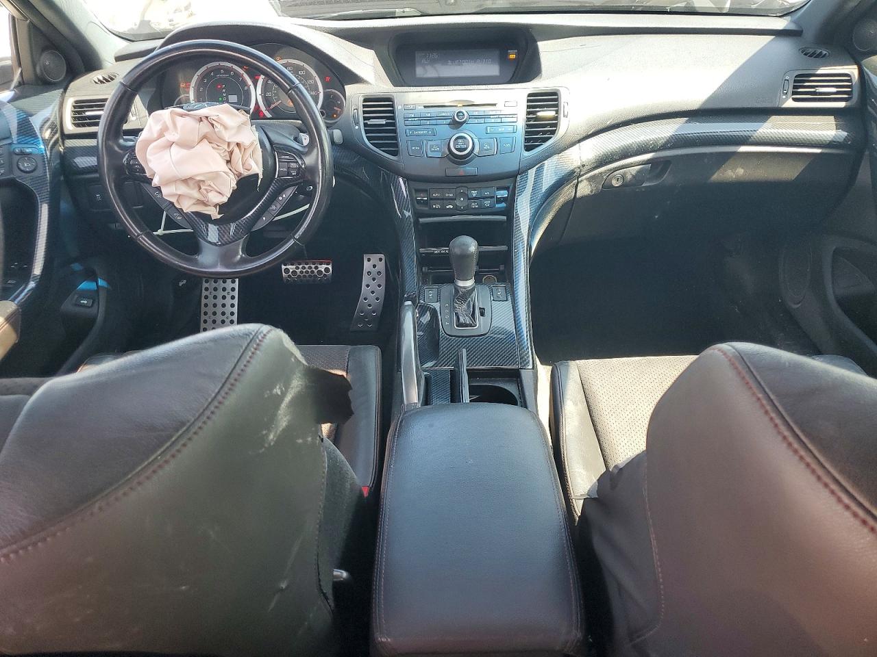 2013 Acura Tsx Se Белый vin: JH4CU2F88DC000454
