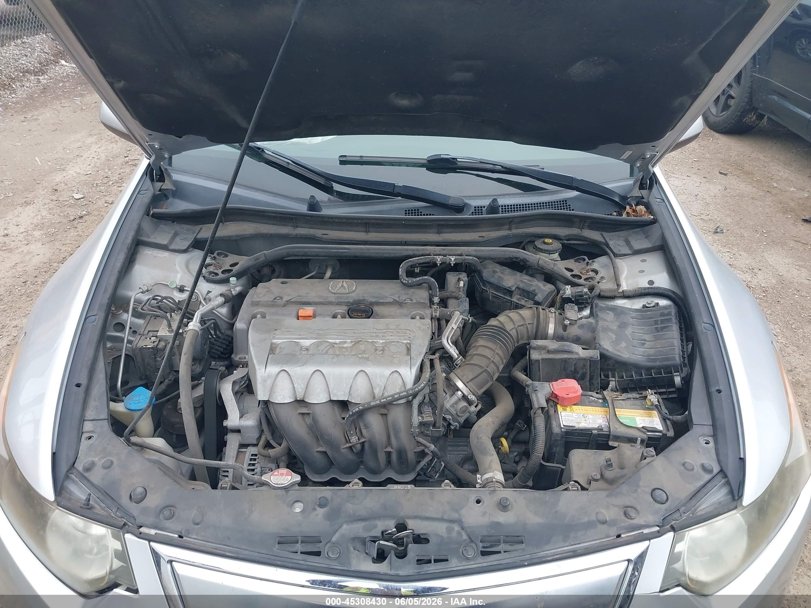 2013 Acura Tsx 2.4 Silver vin: JH4CU2F88DC008408