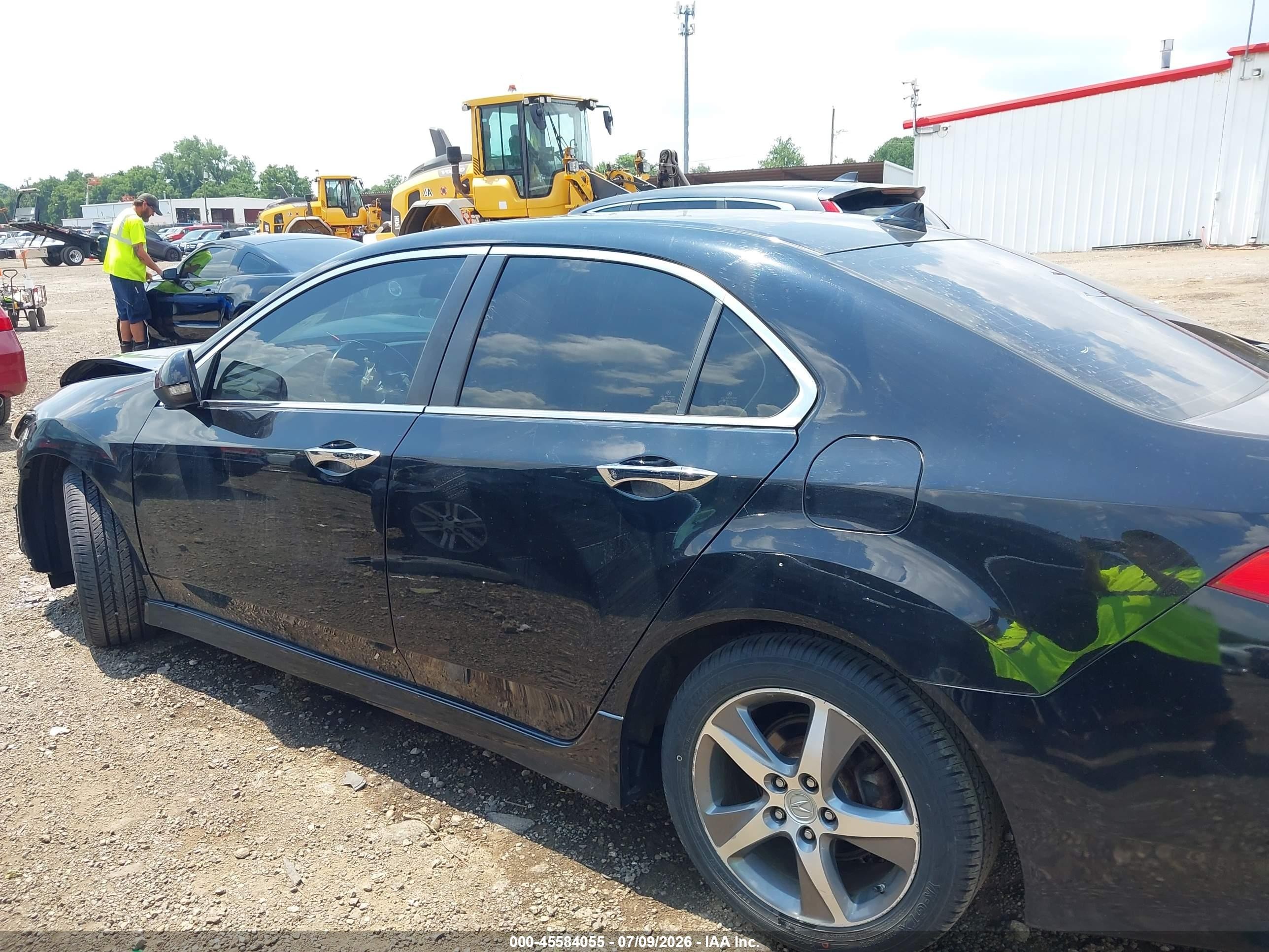 2013 Acura Tsx 2.4 Черный vin: JH4CU2F89DC011687
