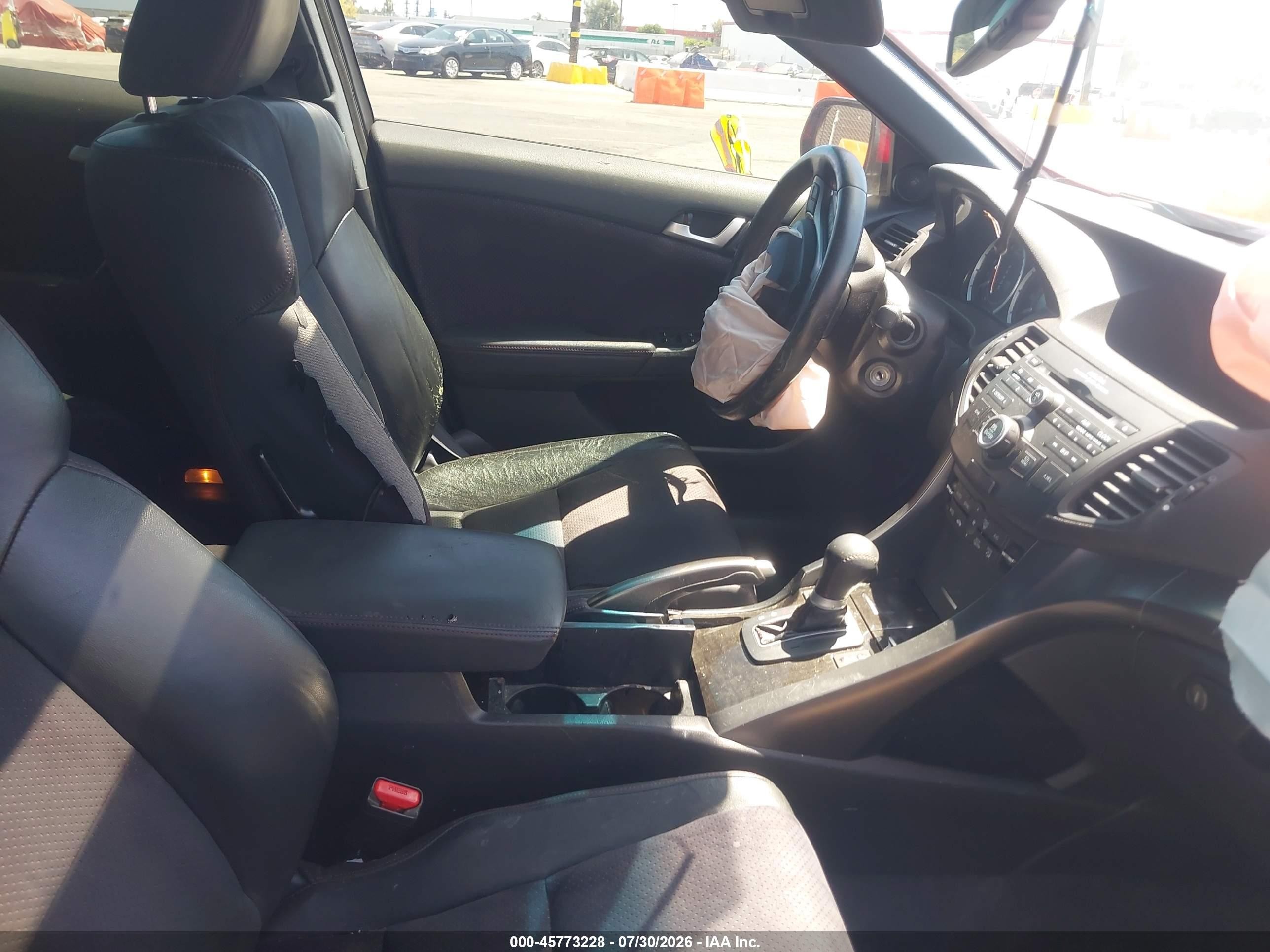 2012 Acura Tsx 2.4 Red vin: JH4CU2F8XCC016203