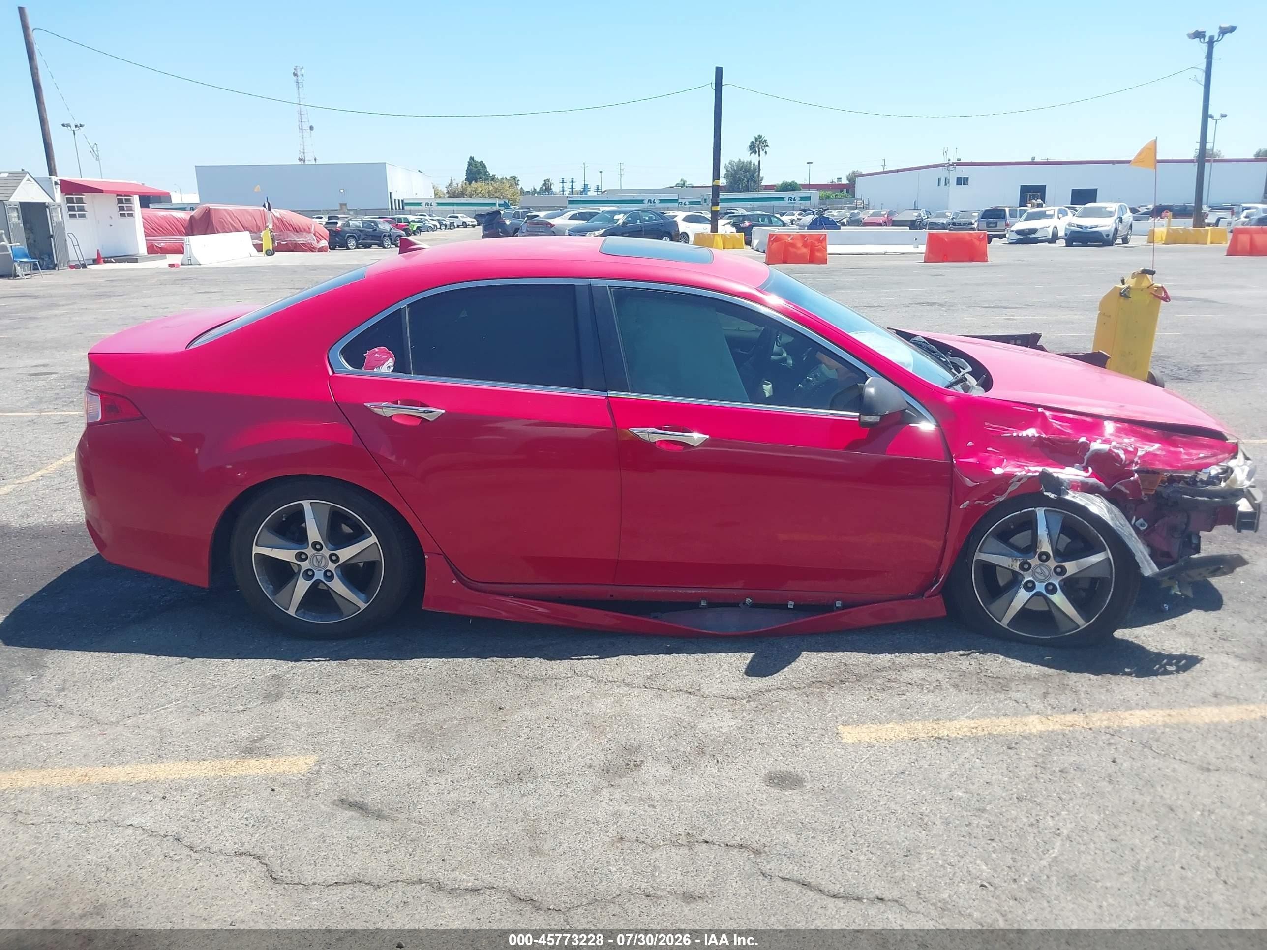 2012 Acura Tsx 2.4 Red vin: JH4CU2F8XCC016203