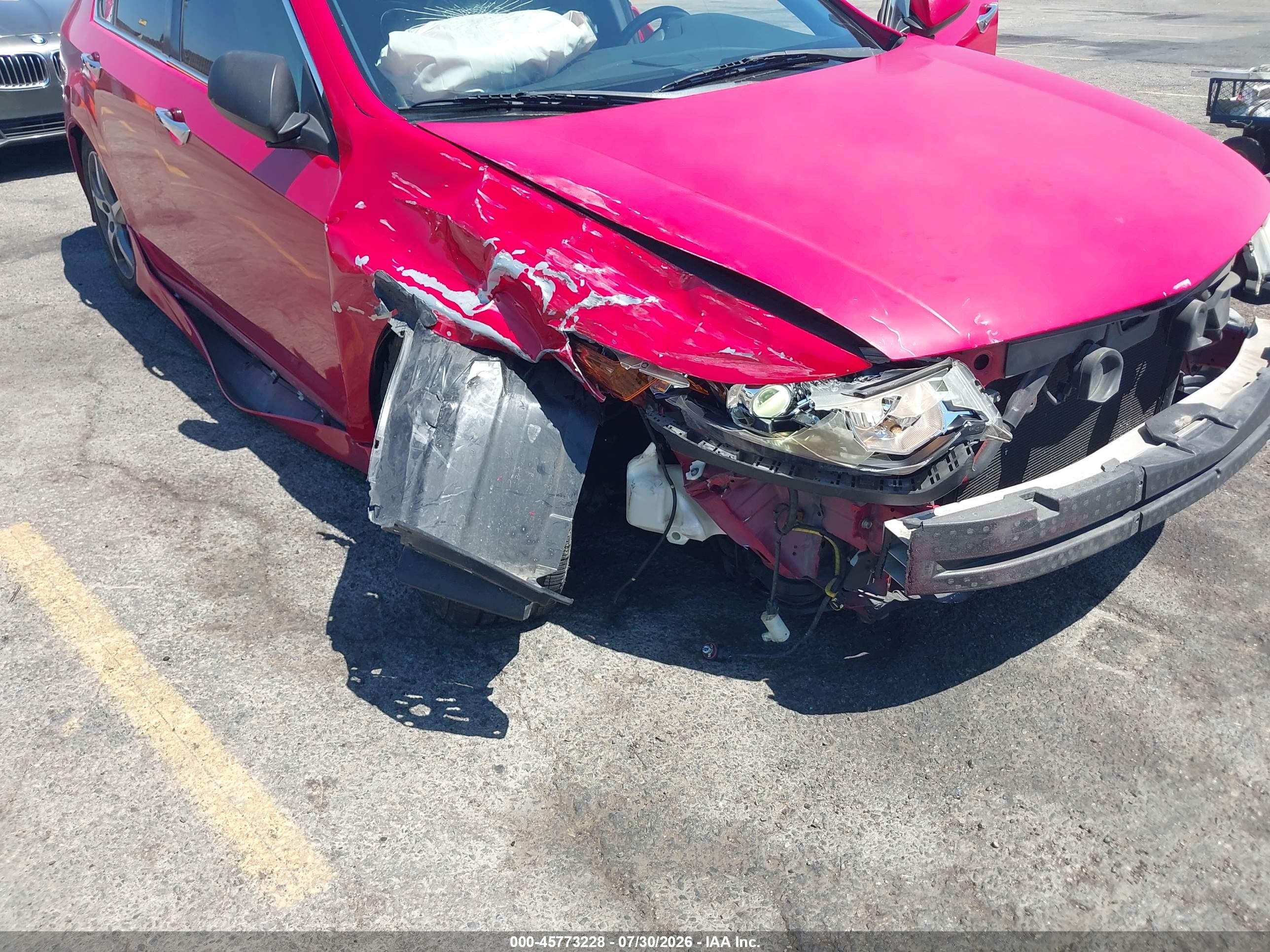 2012 Acura Tsx 2.4 Red vin: JH4CU2F8XCC016203