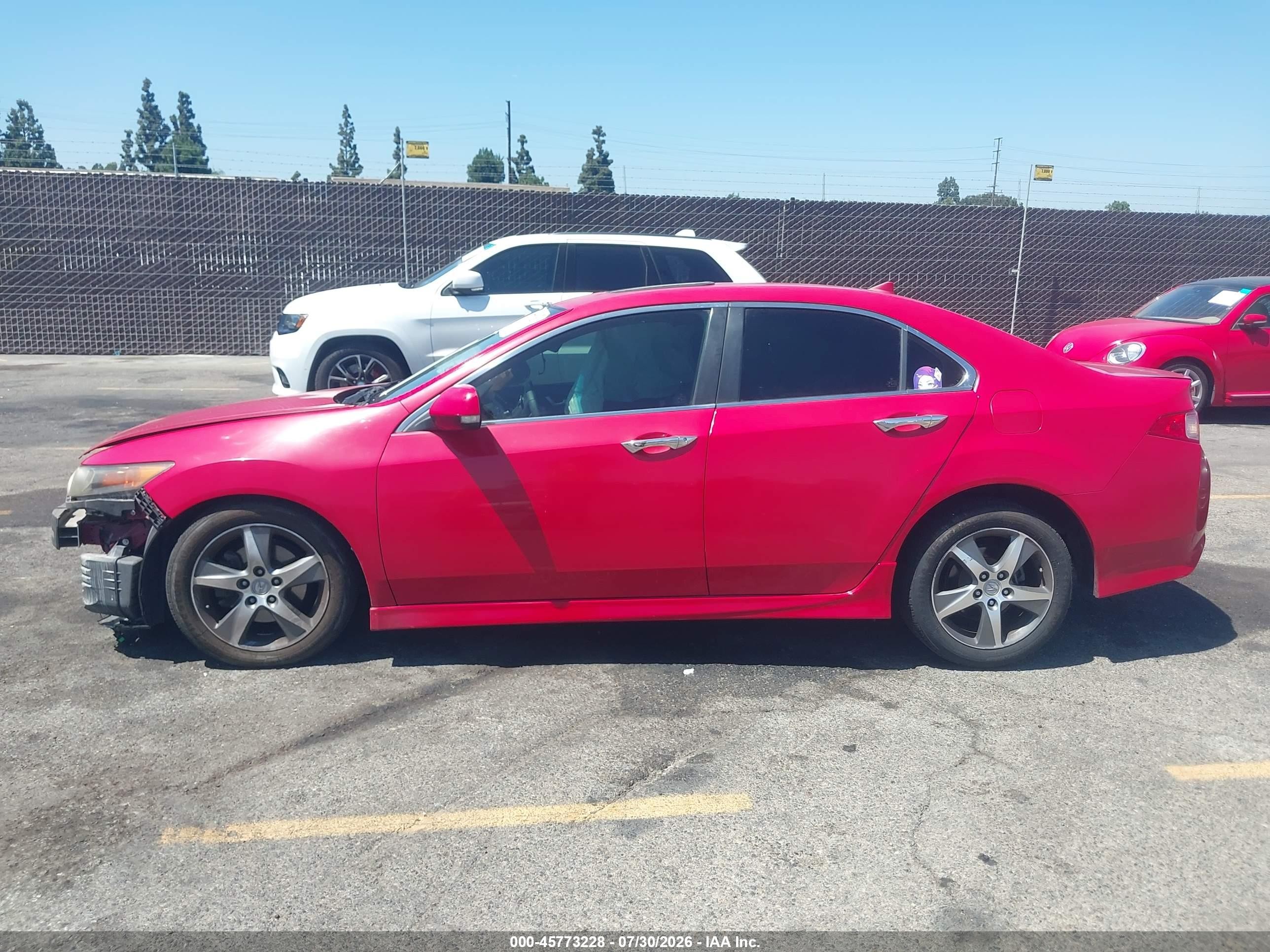2012 Acura Tsx 2.4 Red vin: JH4CU2F8XCC016203