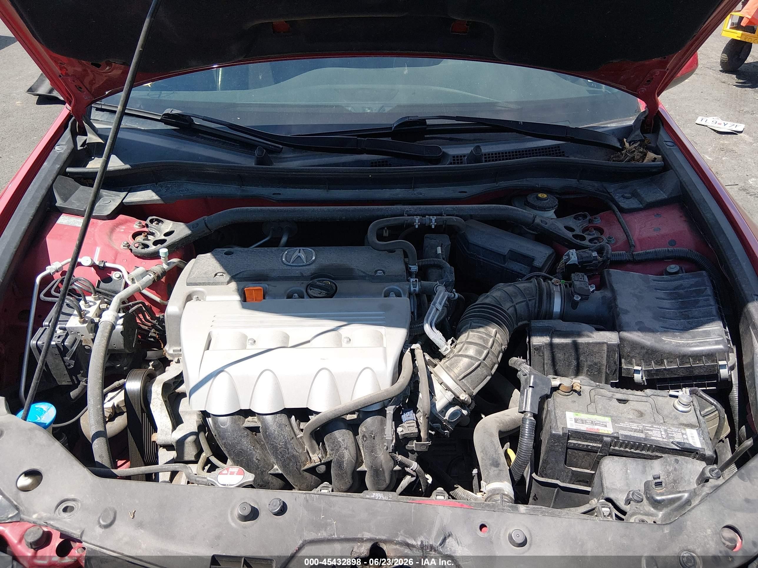 2013 Acura Tsx 2.4 Red vin: JH4CU2F8XDC013934