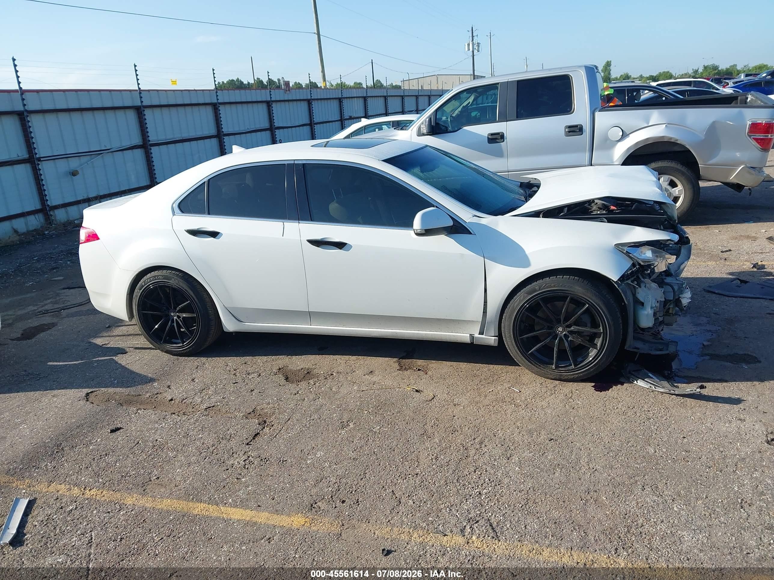 2012 Acura Tsx 3.5 White vin: JH4CU4F42CC000182
