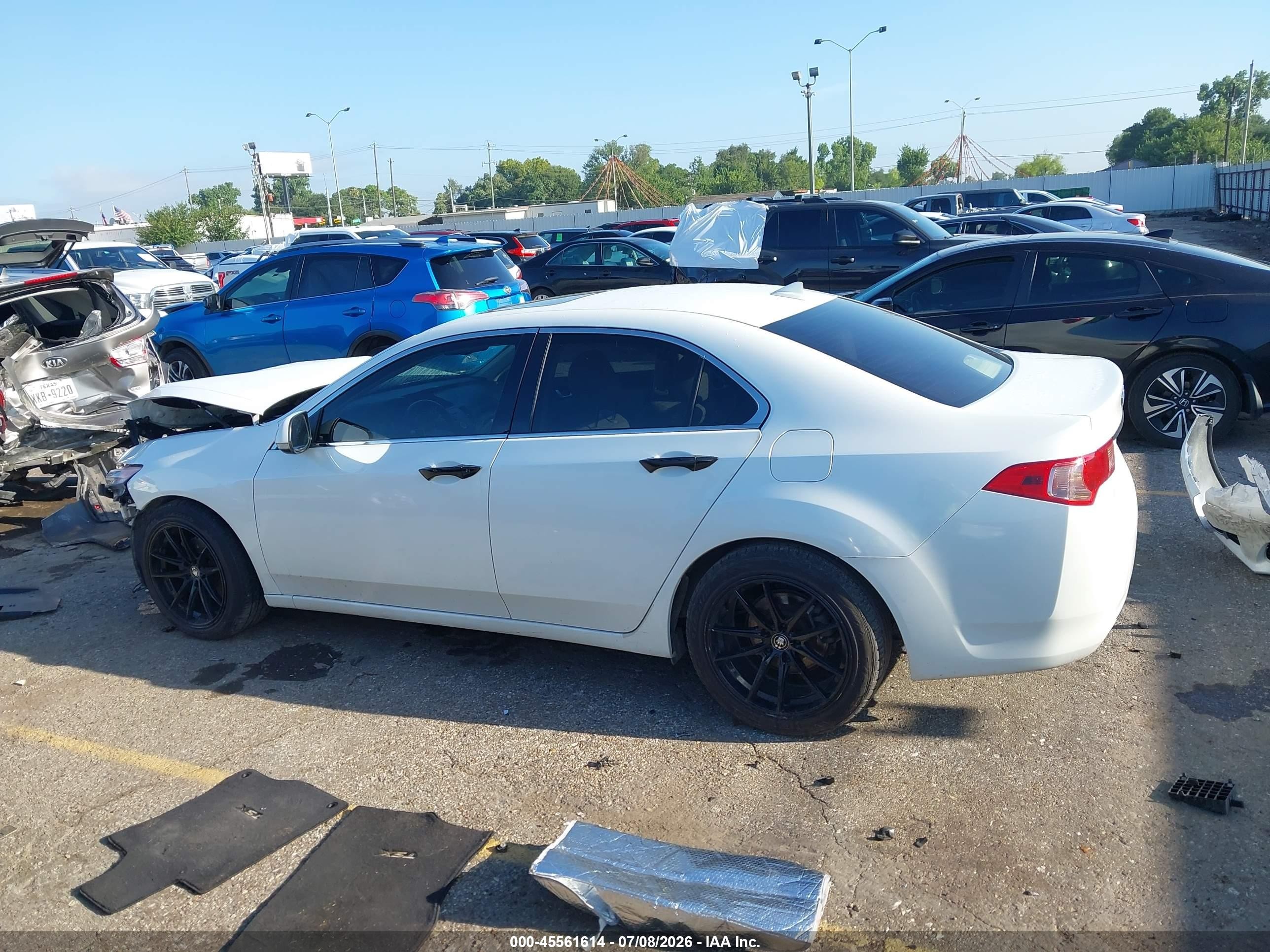 2012 Acura Tsx 3.5 White vin: JH4CU4F42CC000182