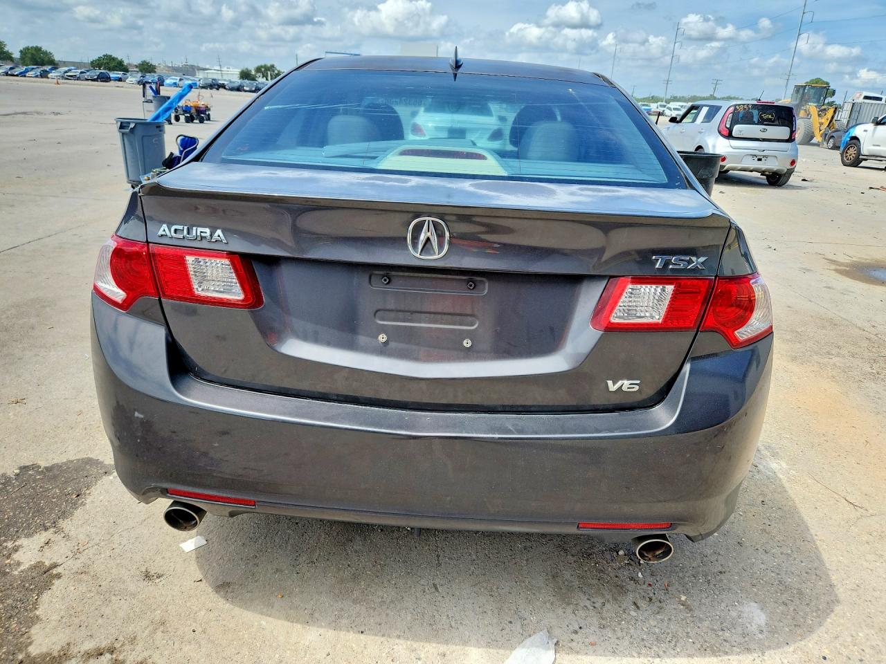 2010 Acura Tsx Gray vin: JH4CU4F48AC000555
