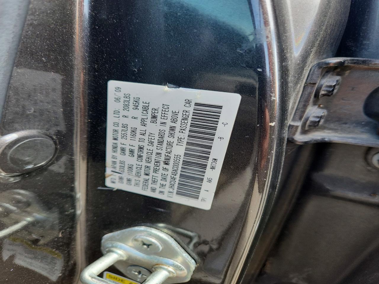 2010 Acura Tsx Gray vin: JH4CU4F48AC000555