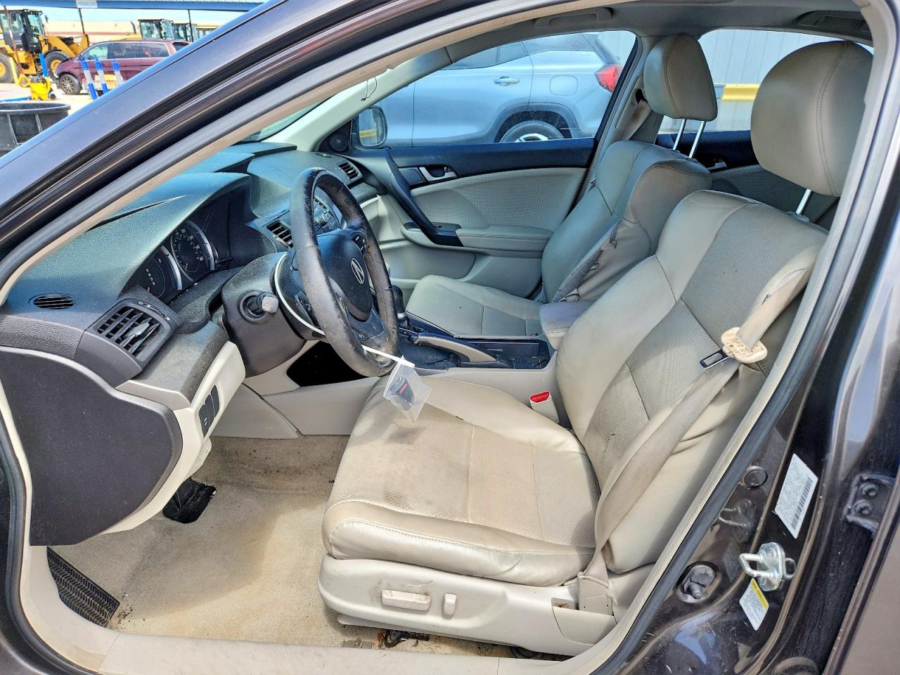 2010 Acura Tsx Gray vin: JH4CU4F48AC000555
