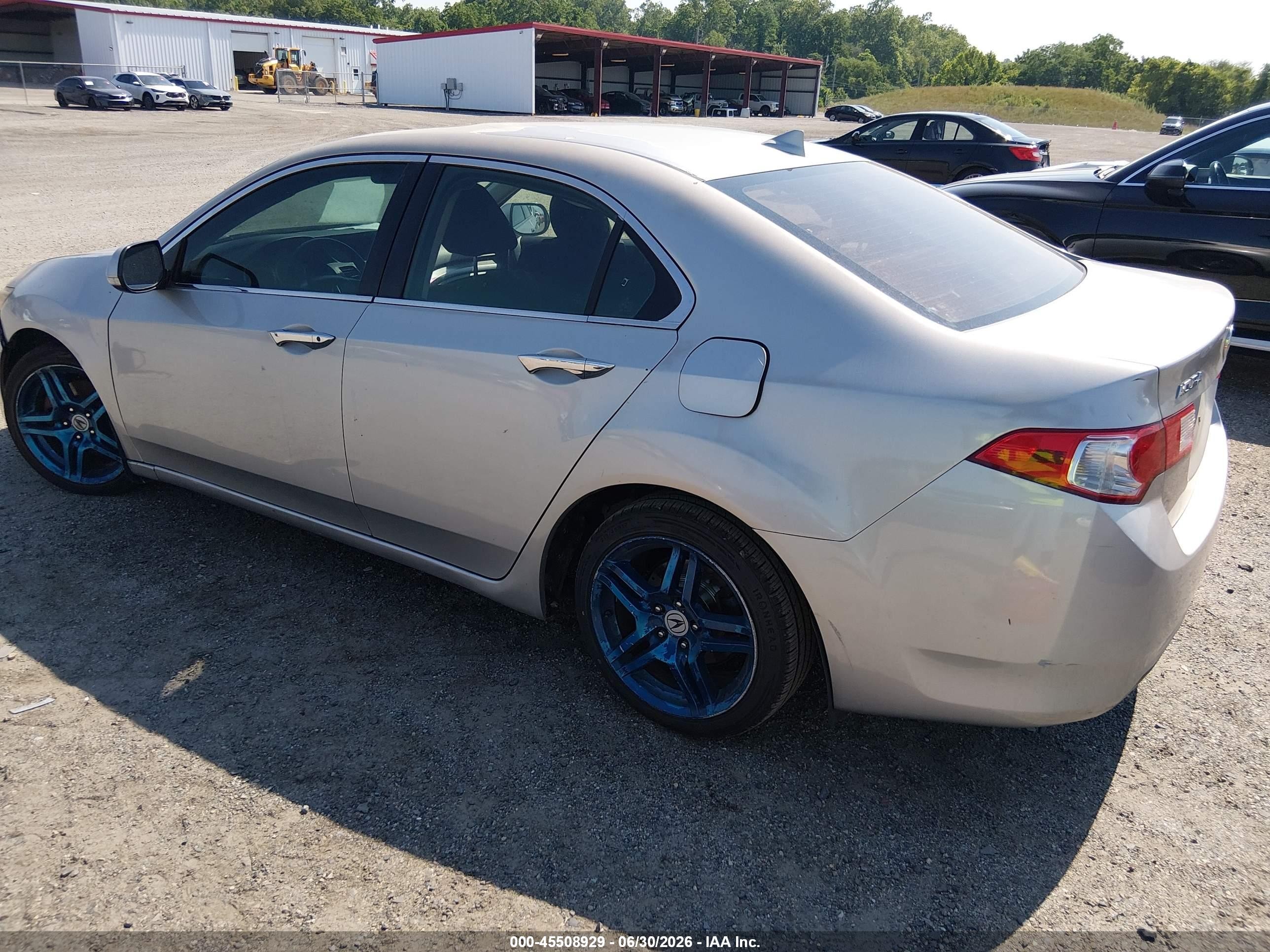 2010 Acura Tsx 3.5 Silver vin: JH4CU4F48AC002306