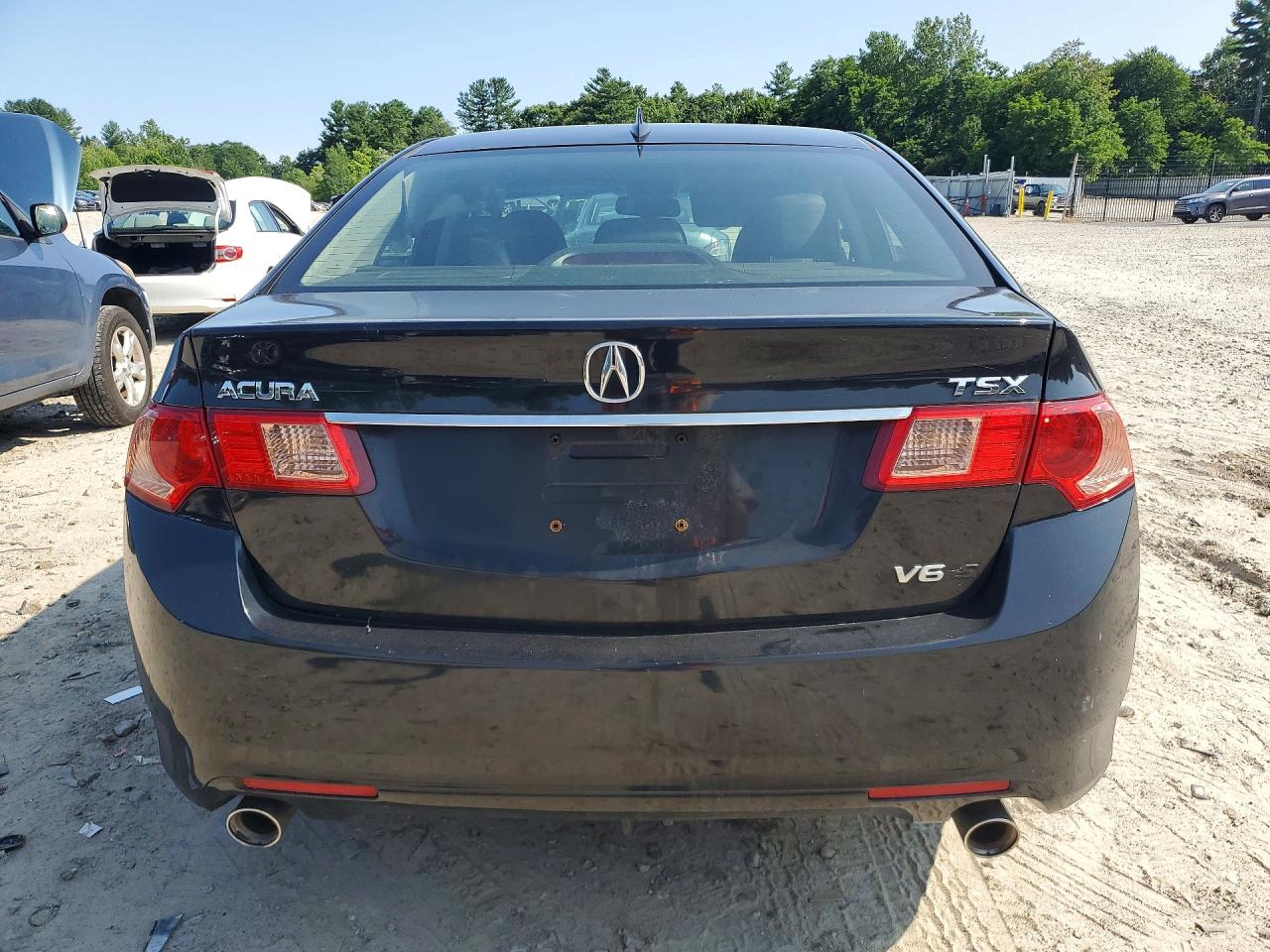 2012 Acura Tsx Black vin: JH4CU4F48CC000011