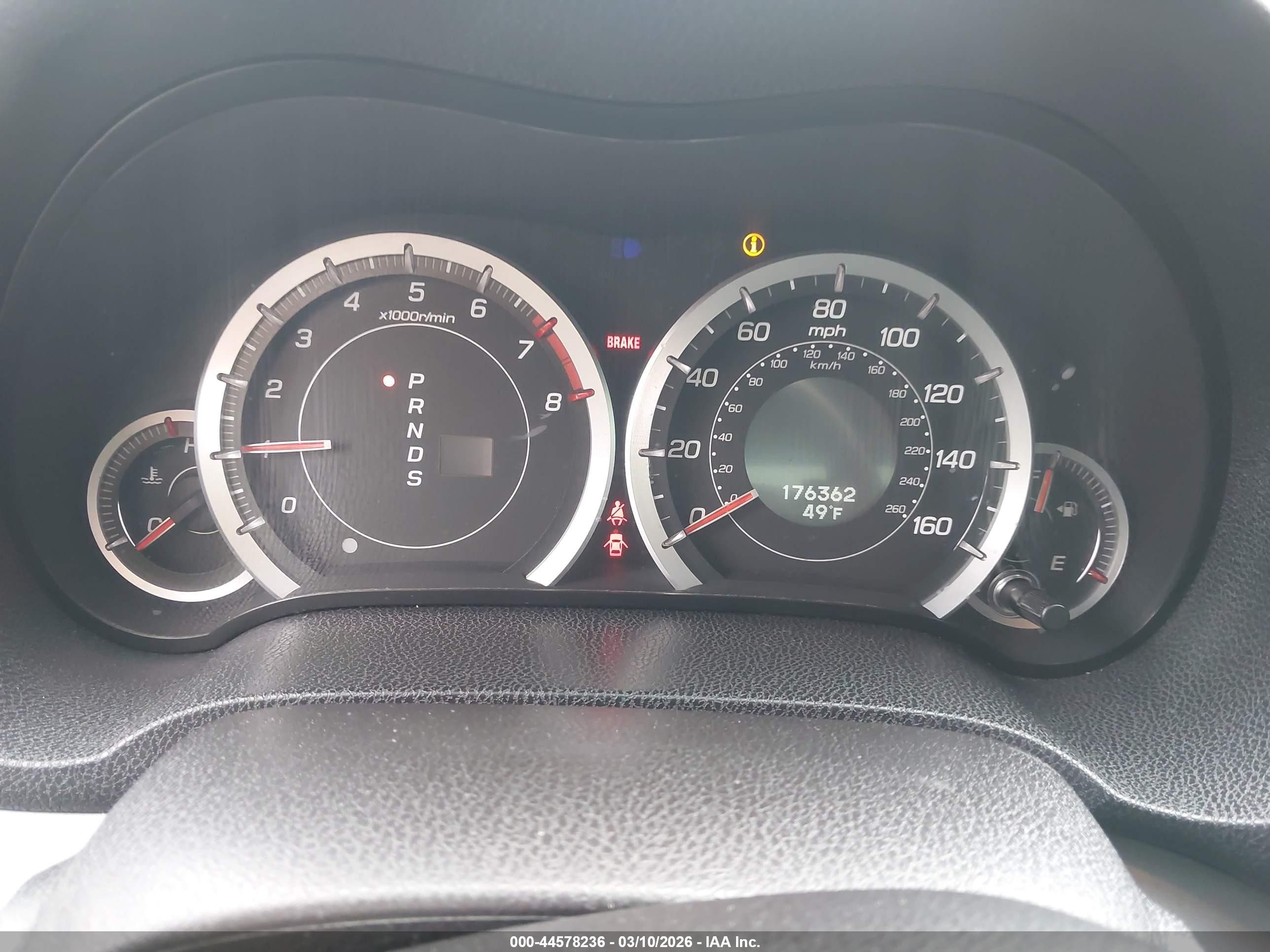 2010 Acura Tsx 3.5 Red vin: JH4CU4F49AC003254