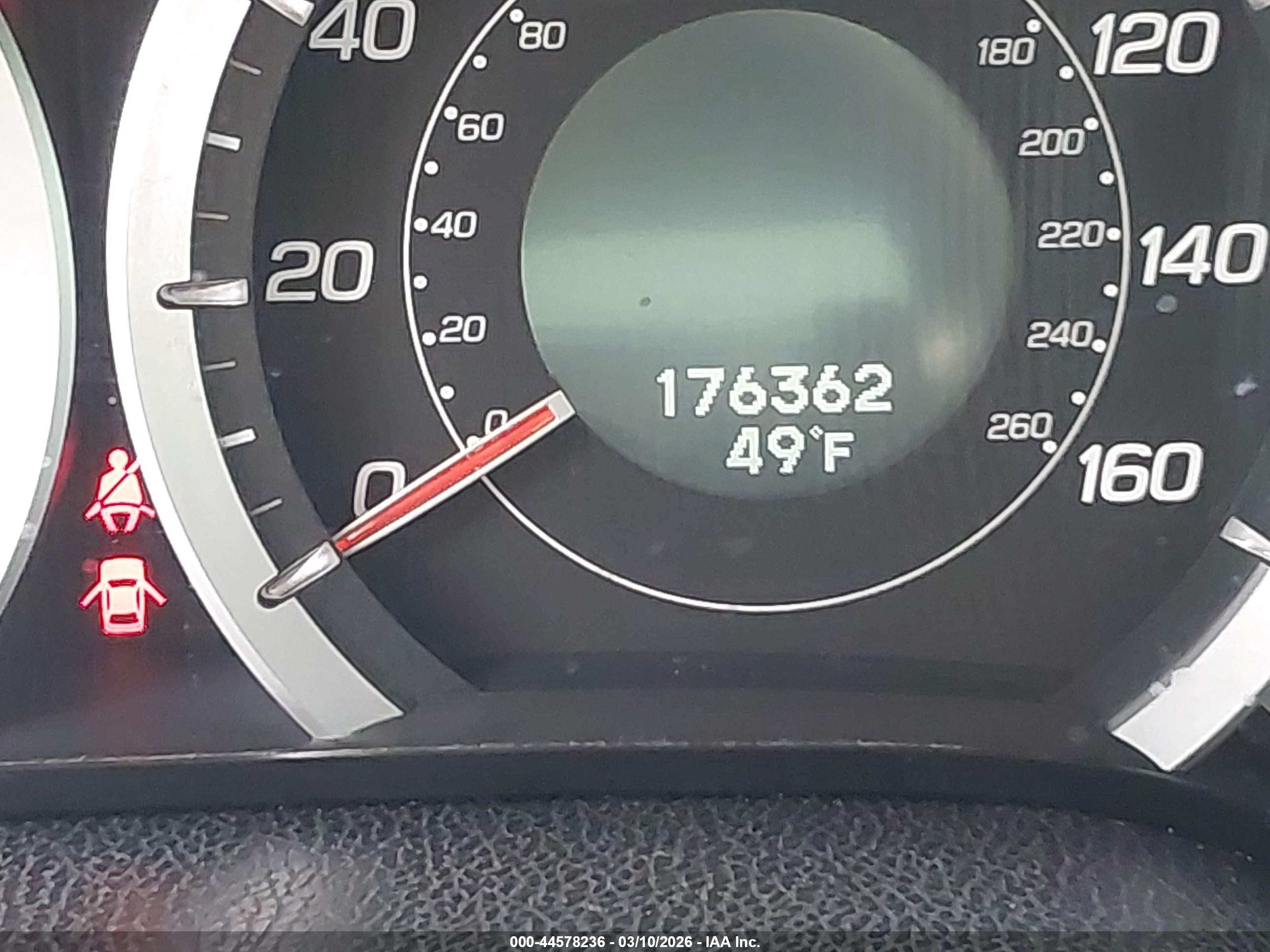 2010 Acura Tsx 3.5 Red vin: JH4CU4F49AC003254