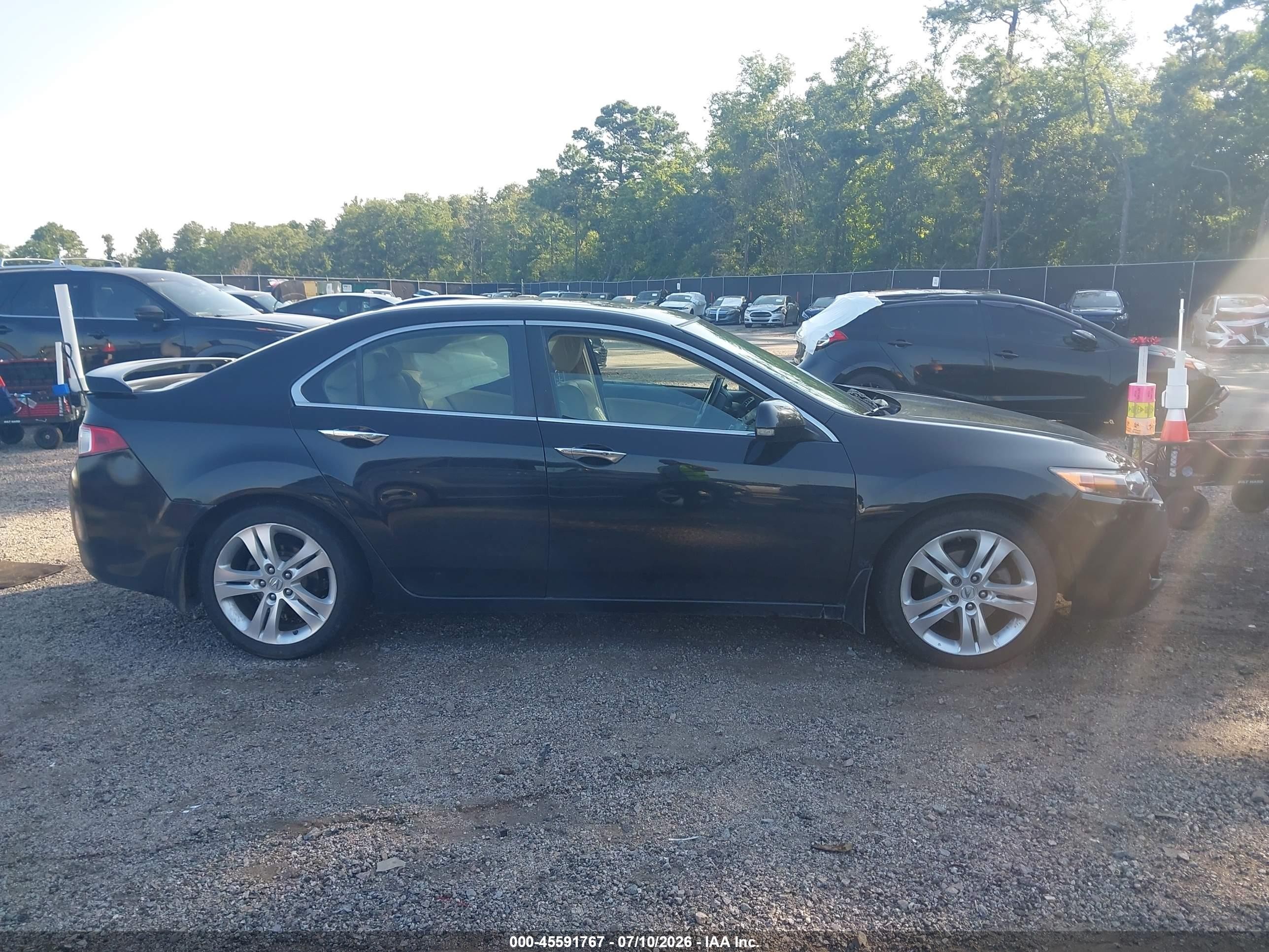 2010 Acura Tsx 3.5 Black vin: JH4CU4F49AC003643