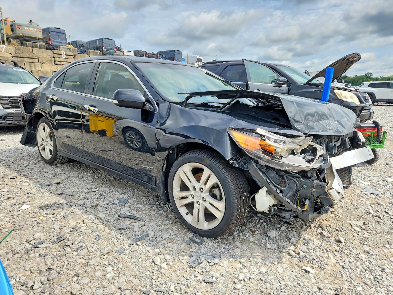 2010 Acura Tsx Black vin: JH4CU4F61AC000849