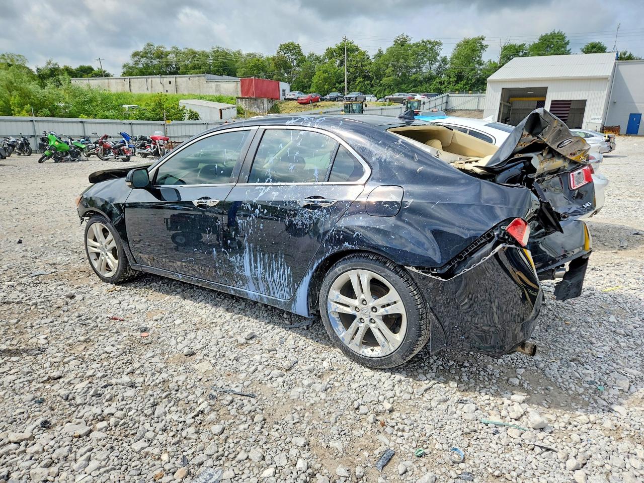 2010 Acura Tsx Black vin: JH4CU4F61AC000849