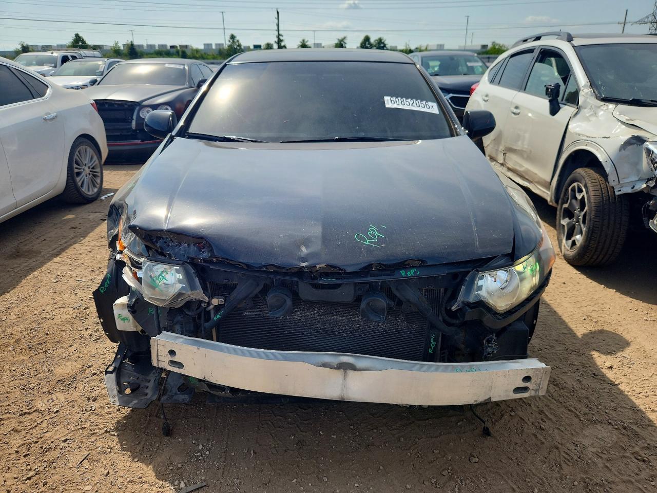 2012 Acura Tsx Tech Black vin: JH4CU4F62CC000202