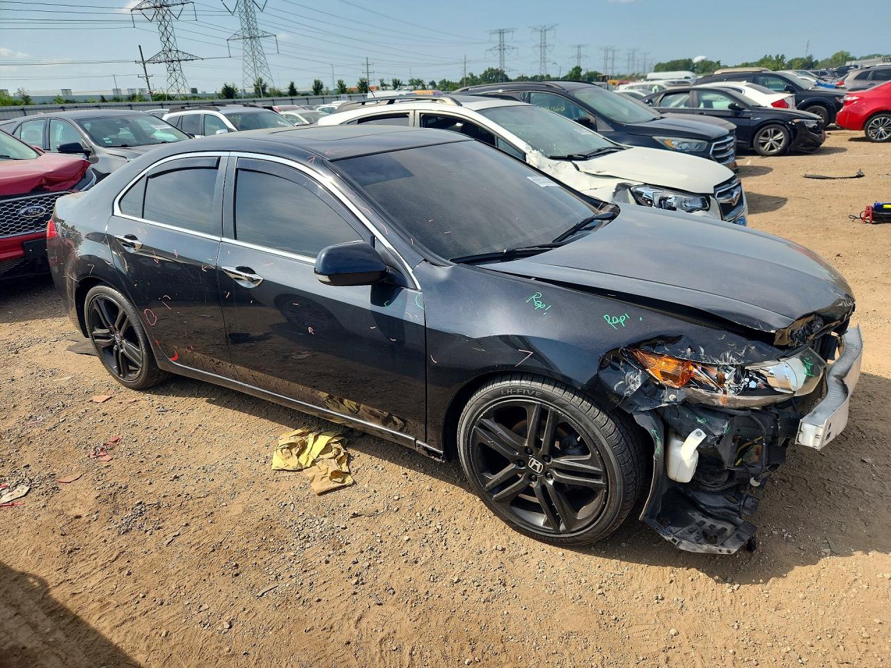 2012 Acura Tsx Tech Black vin: JH4CU4F62CC000202
